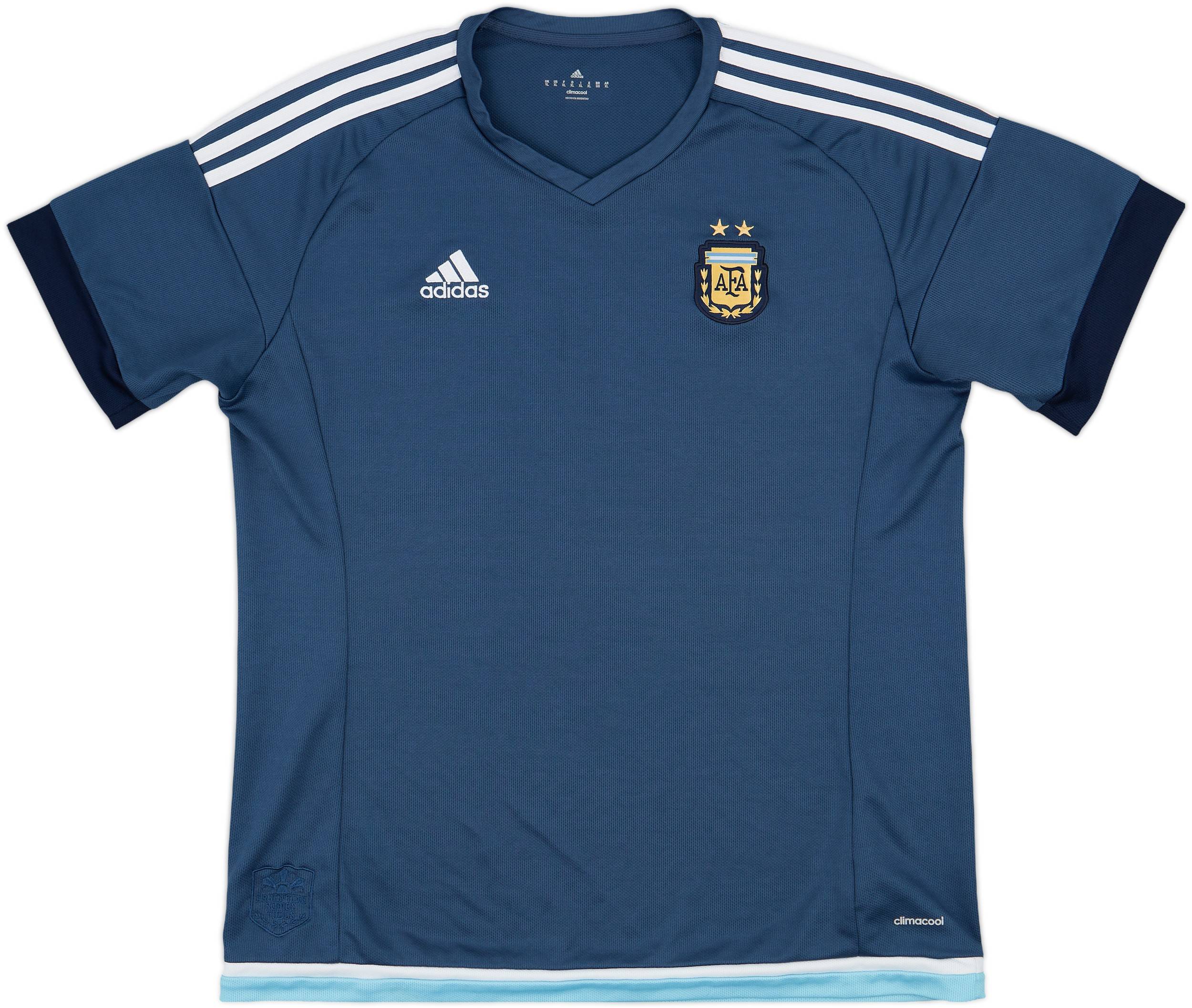 2015-16 Argentina Away Shirt - 7/10 - (XL)