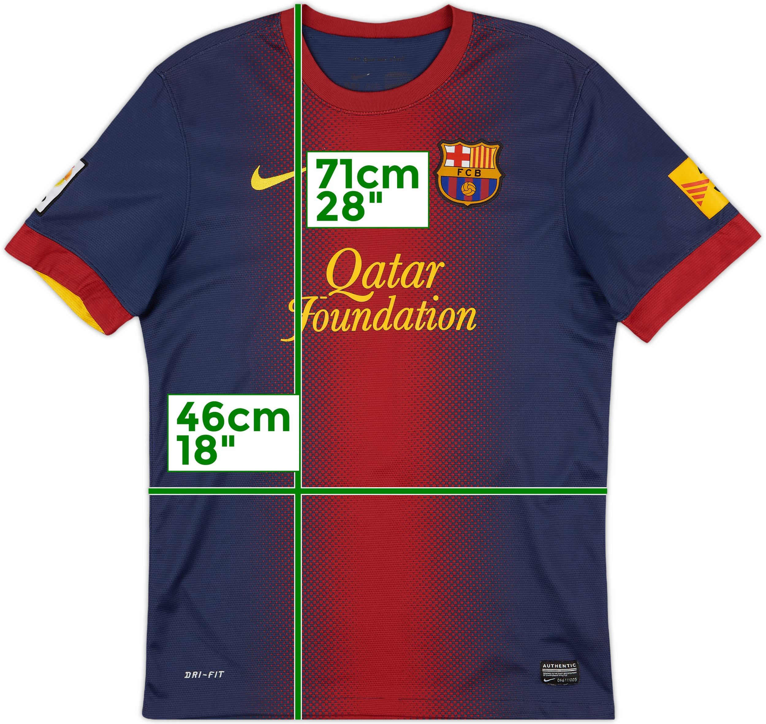 2012-13 Barcelona Home Shirt Messi #10 - 6/10 - (S)