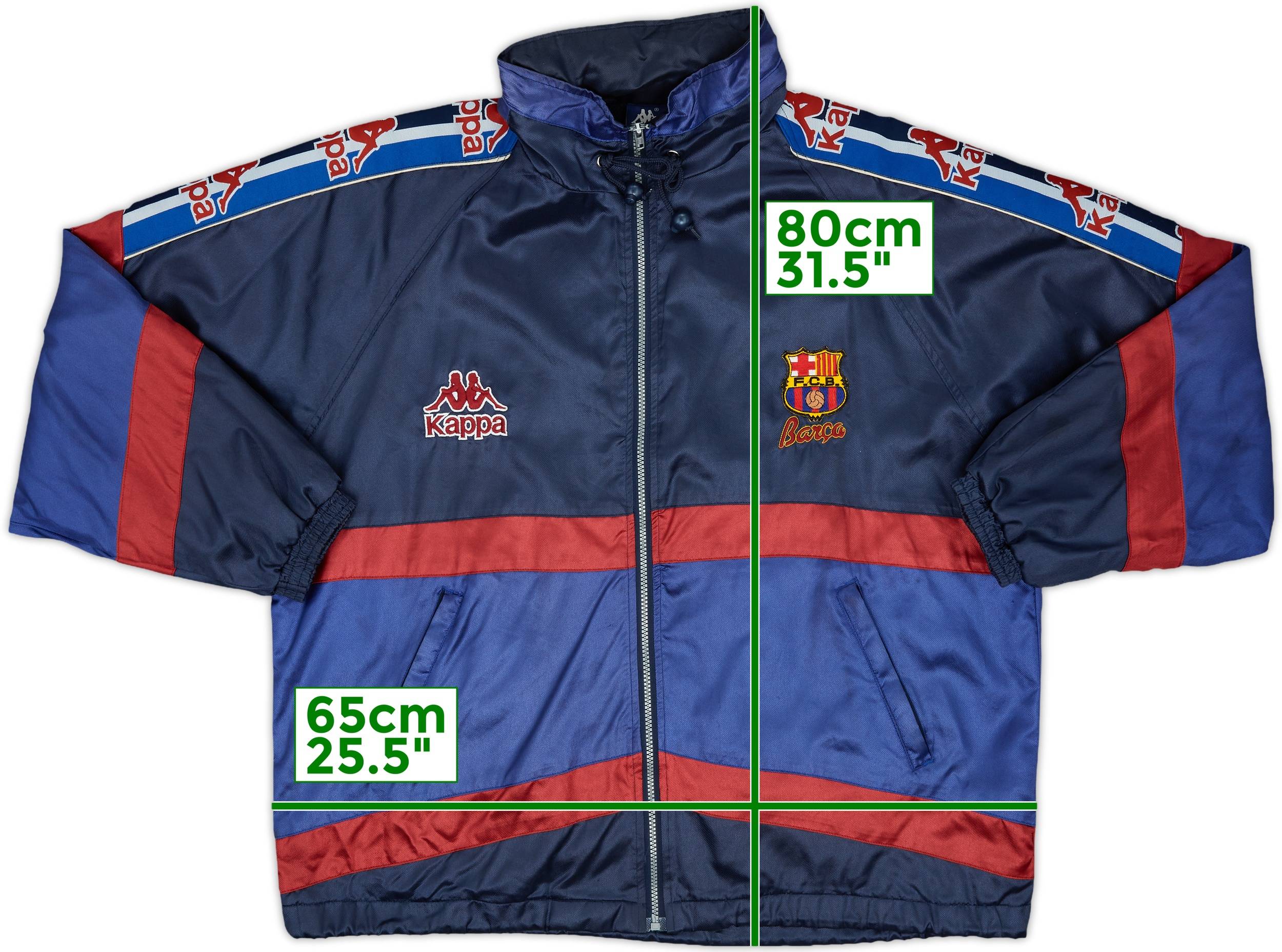 1995-97 Barcelona Kappa Track Jacket - 8/10 - (L)