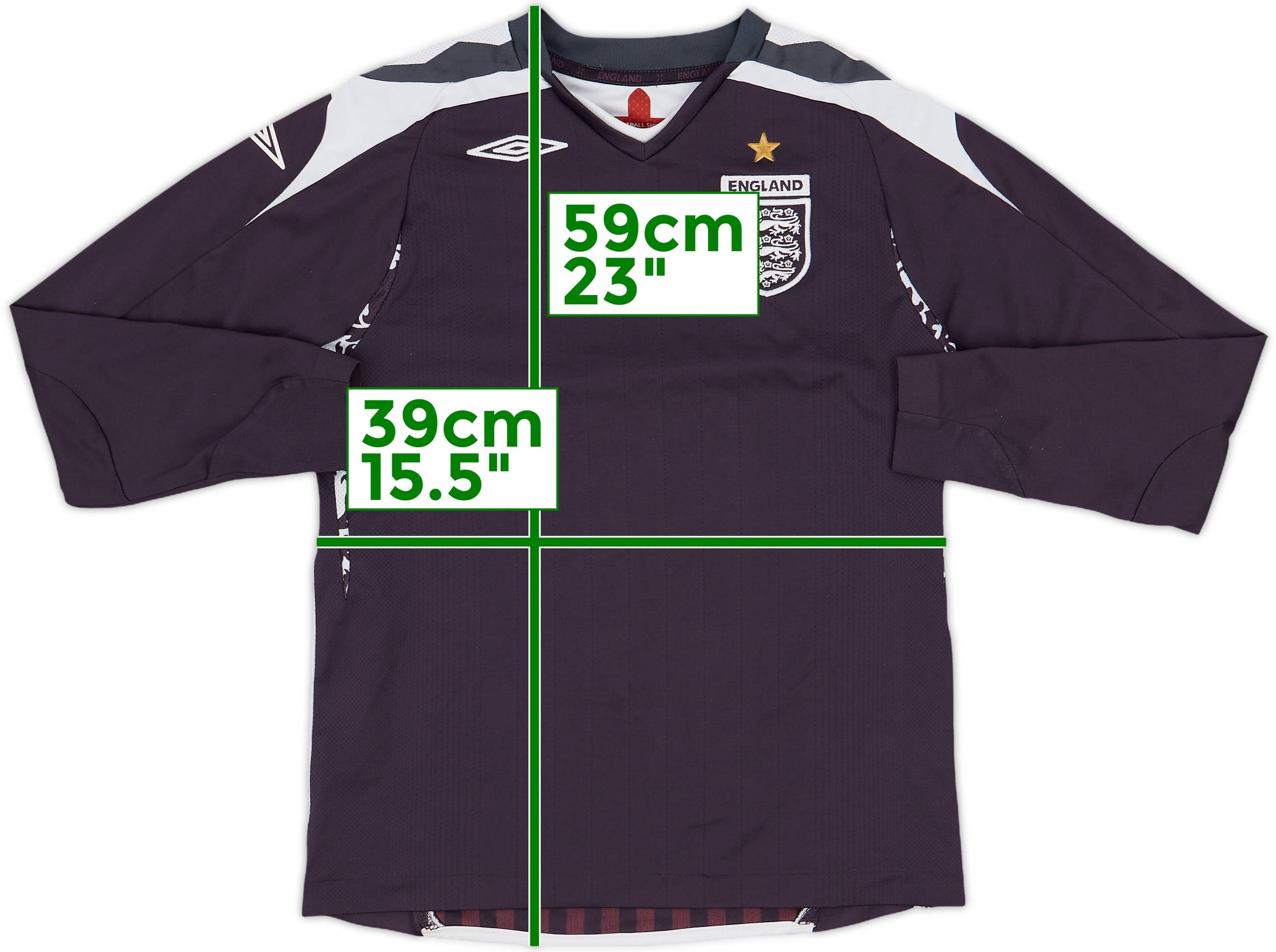 イングランド代表 Umbro シャツ 2007-2009年モデル　値下げ ENGLAND 2007 2008 2009 HOME FOOTBALL SHIRT JERSEY UMBRO #9