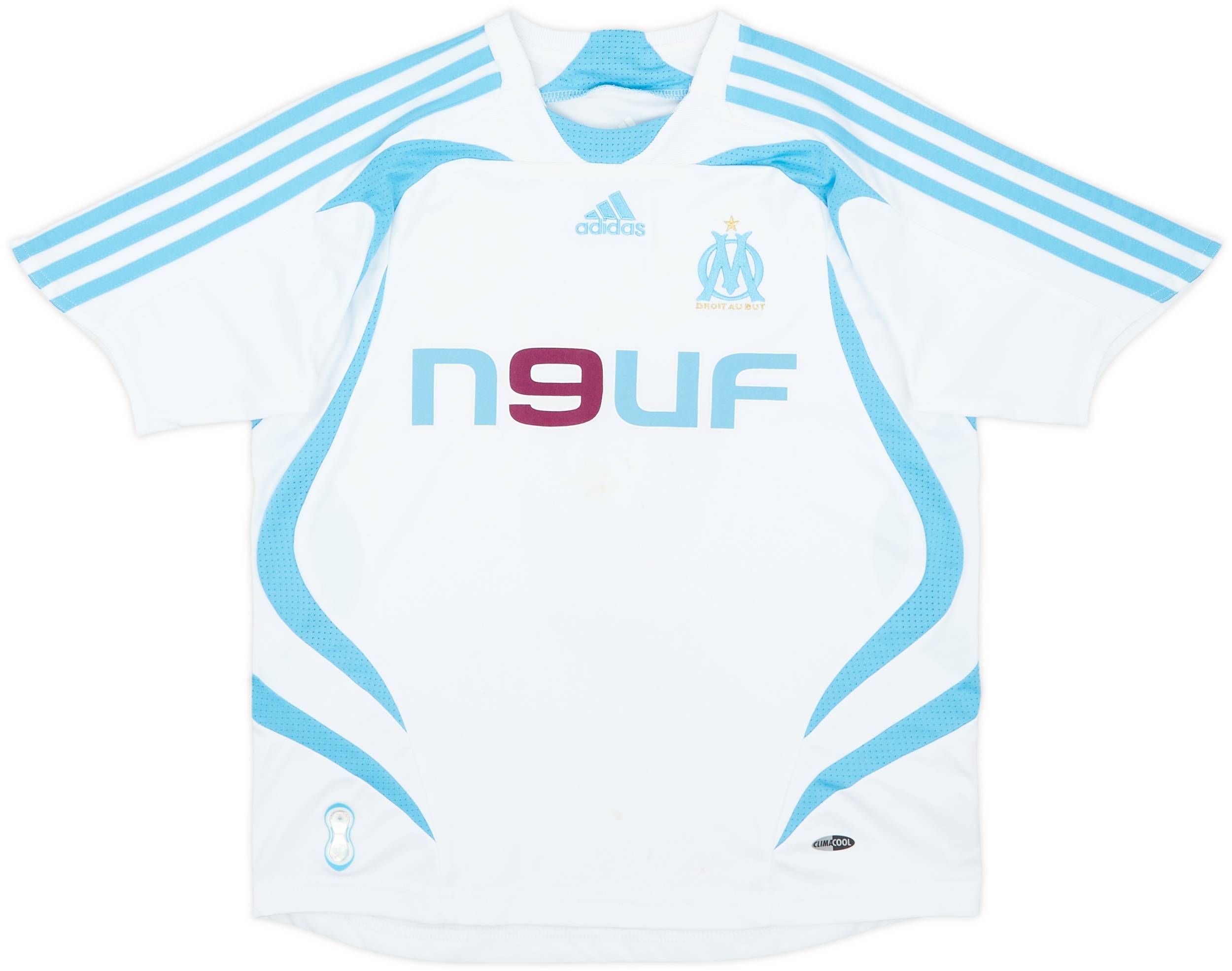 Marseille CISSE 9 adidas ユニフォーム 2006-07 Olympique Marseille Home Shirt Cisse #9 - 4/10 - (S