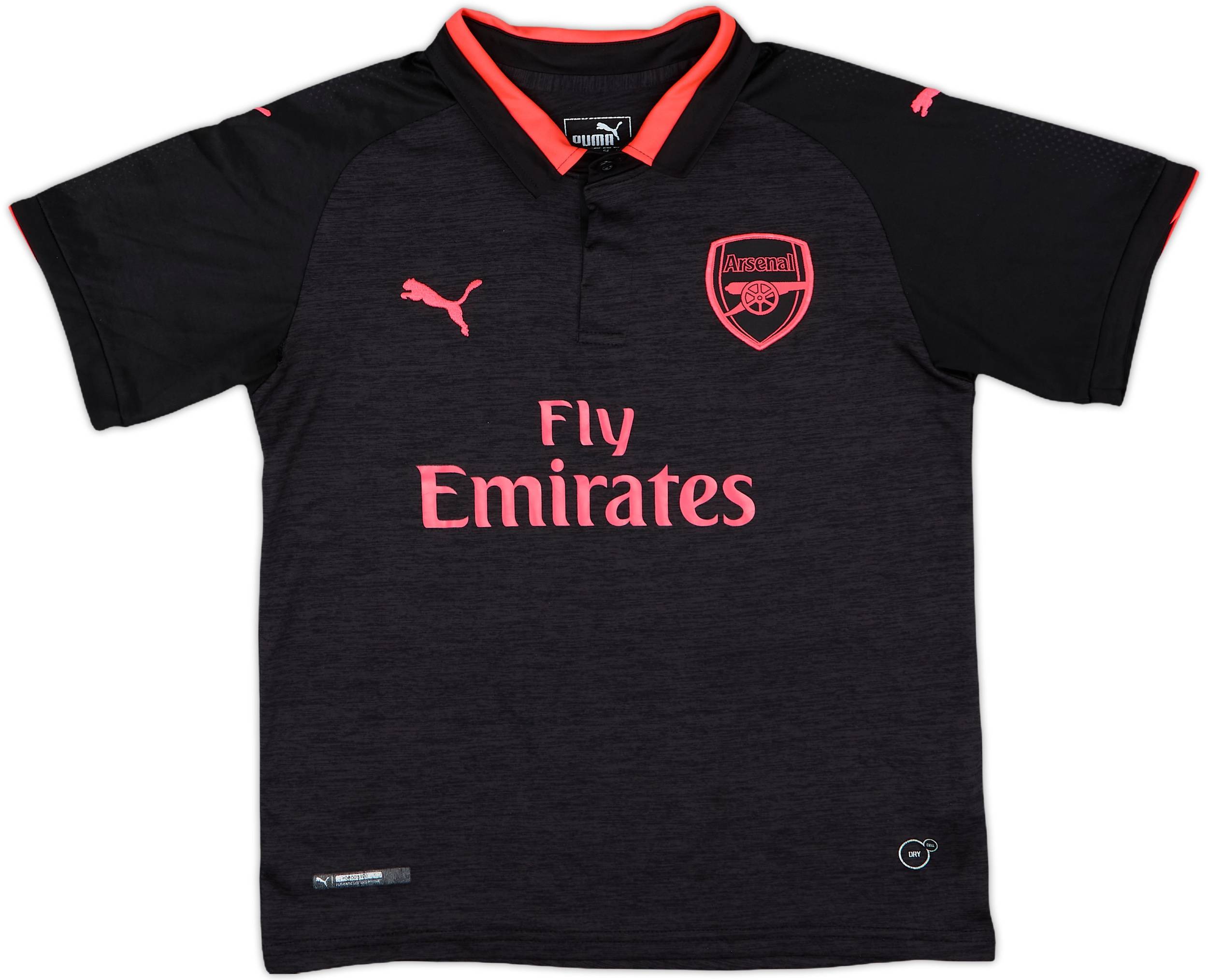 2017-18 Arsenal Third Shirt - 7/10 - (7-8 Years)