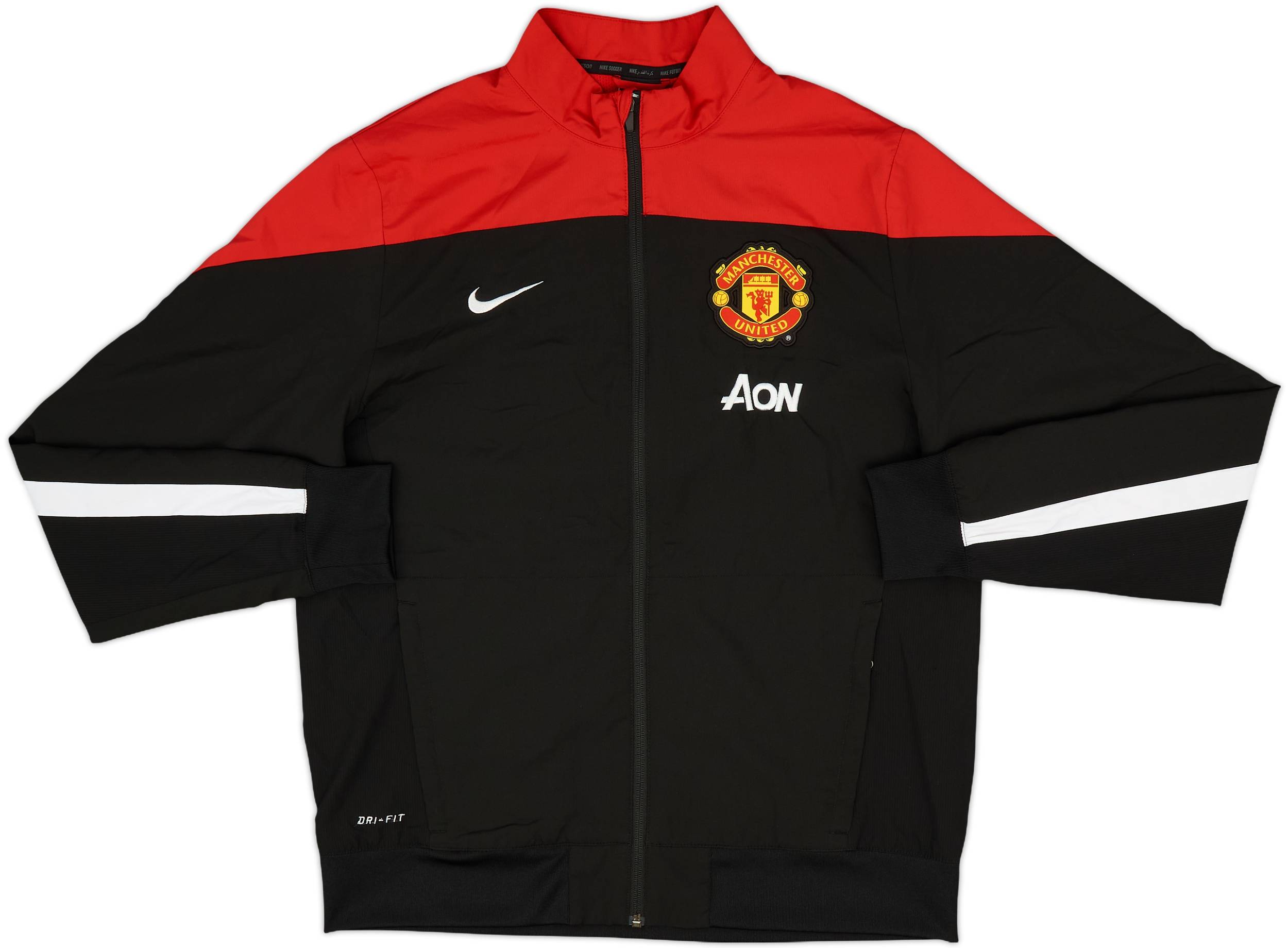 2014-15 Manchester United Nike Track Jacket - 9/10 - (M)