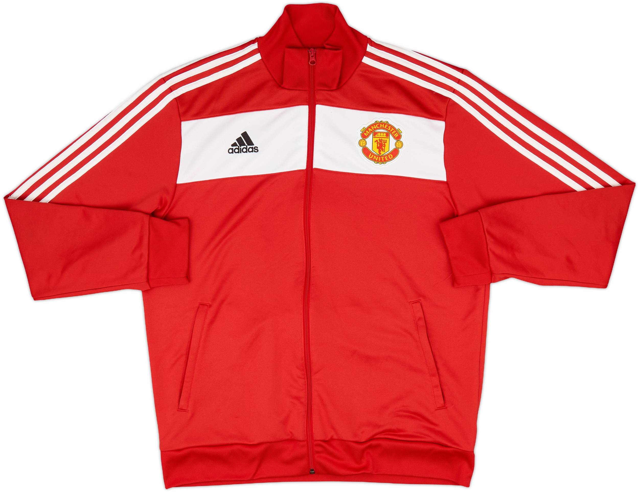 2020-21 Manchester United adidas Track Jacket - 6/10 - (XL)