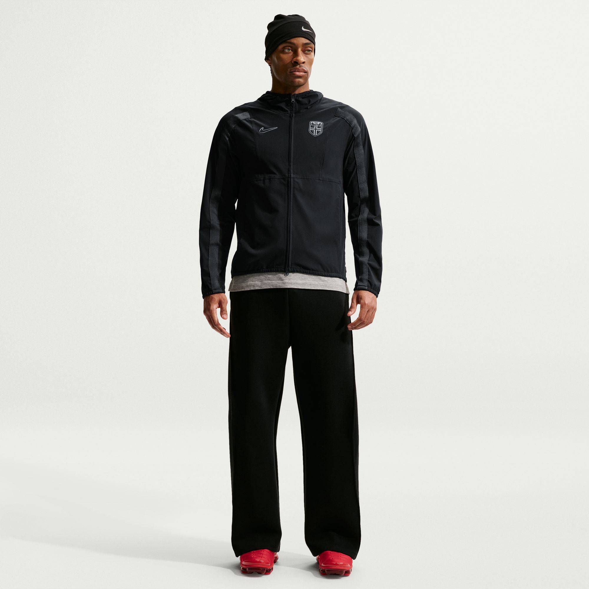 Nike PORTAGE FOOTBALL ウォームアップウェア 黒 2026-27 Norway Nike Training Jacket
