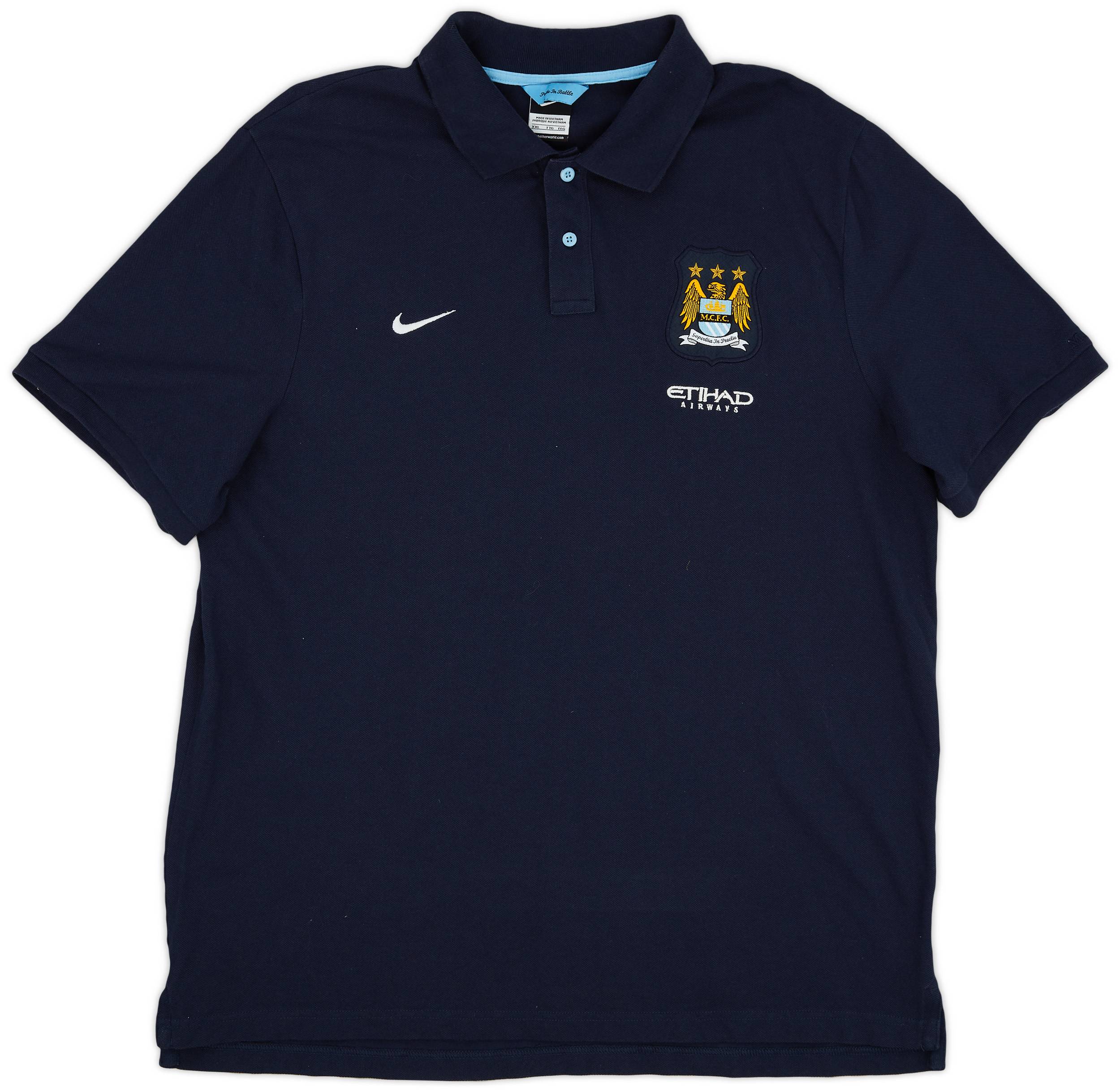 2013 14 Manchester City Nike Polo Shirt 9 10 XXL