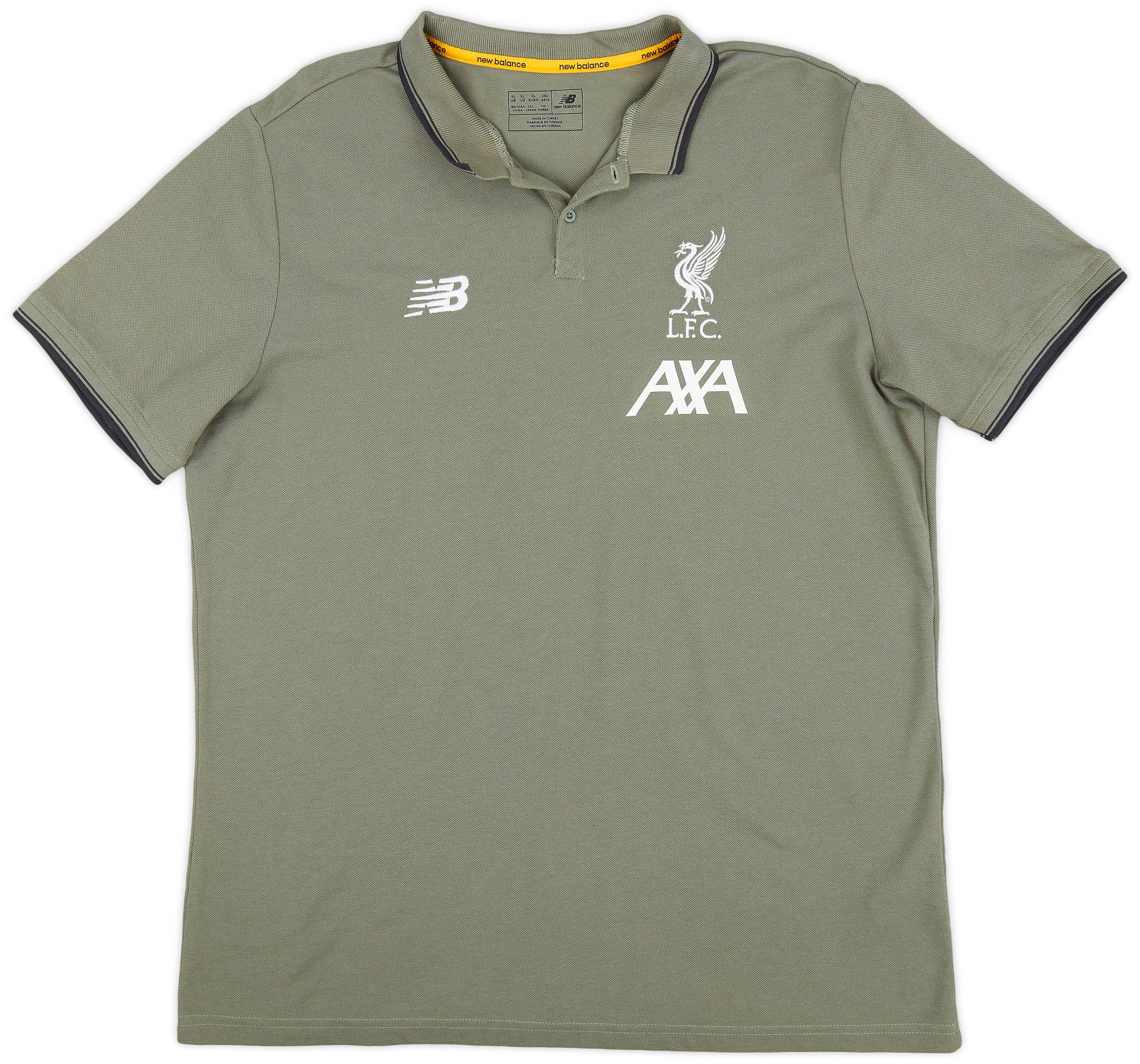 2019 20 Liverpool New Balance Polo Shirt 9 10 XL