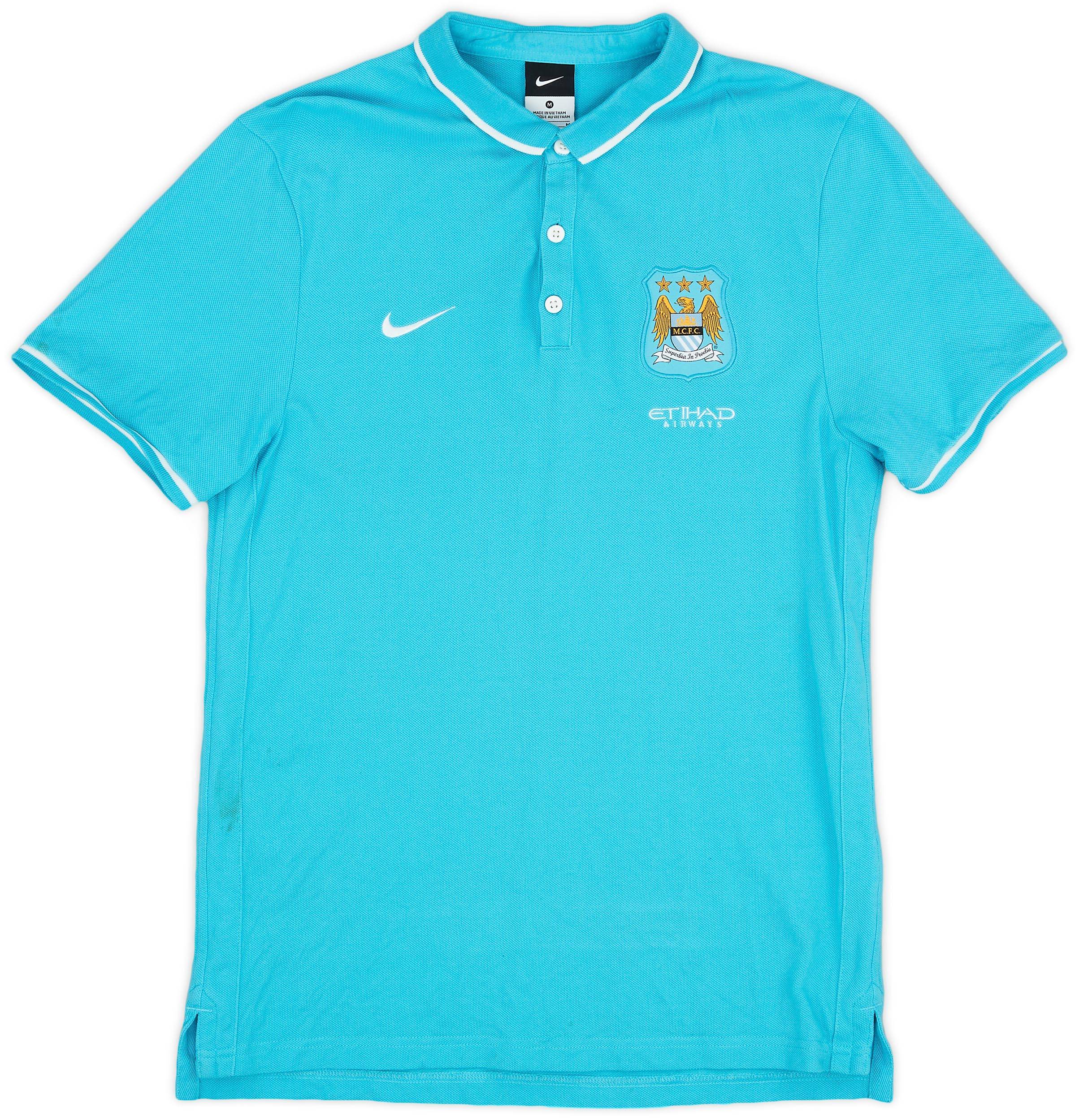 2015-16 Manchester City Nike Polo Shirt - 9/10 - (M)