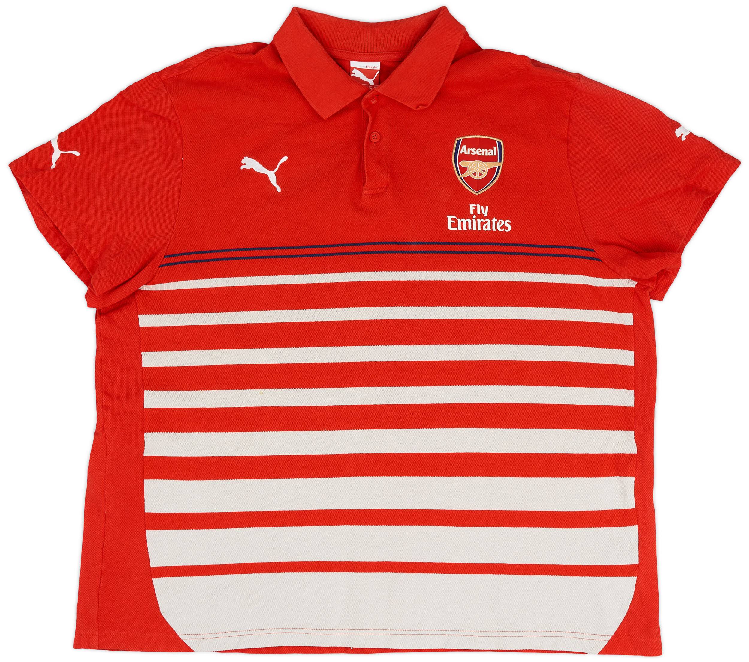 2014-15 Arsenal Puma Polo Shirt  - 9/10 - (3XL)