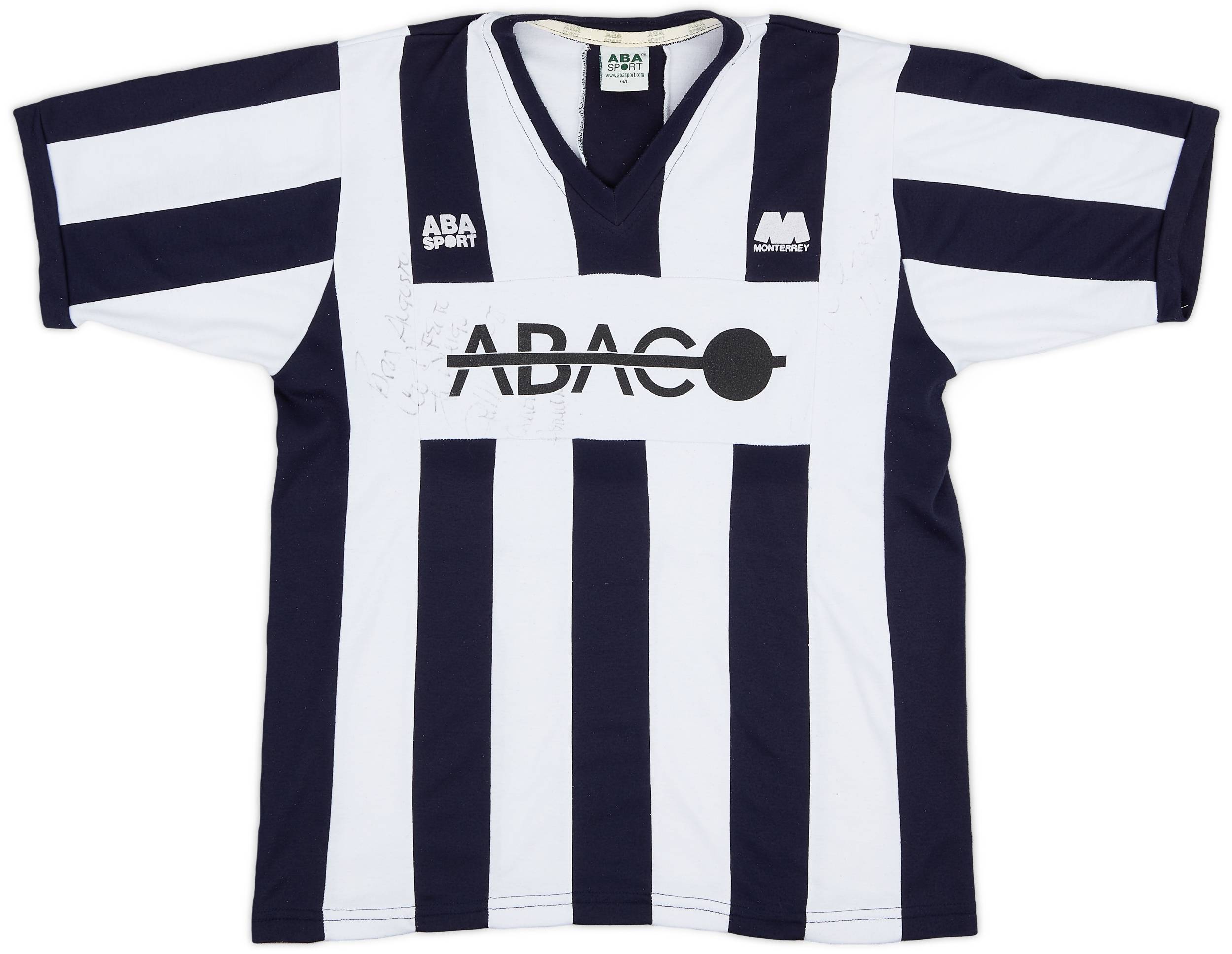 1991-92 Monterrey Signed Home Shirt - 7/10 - (M)