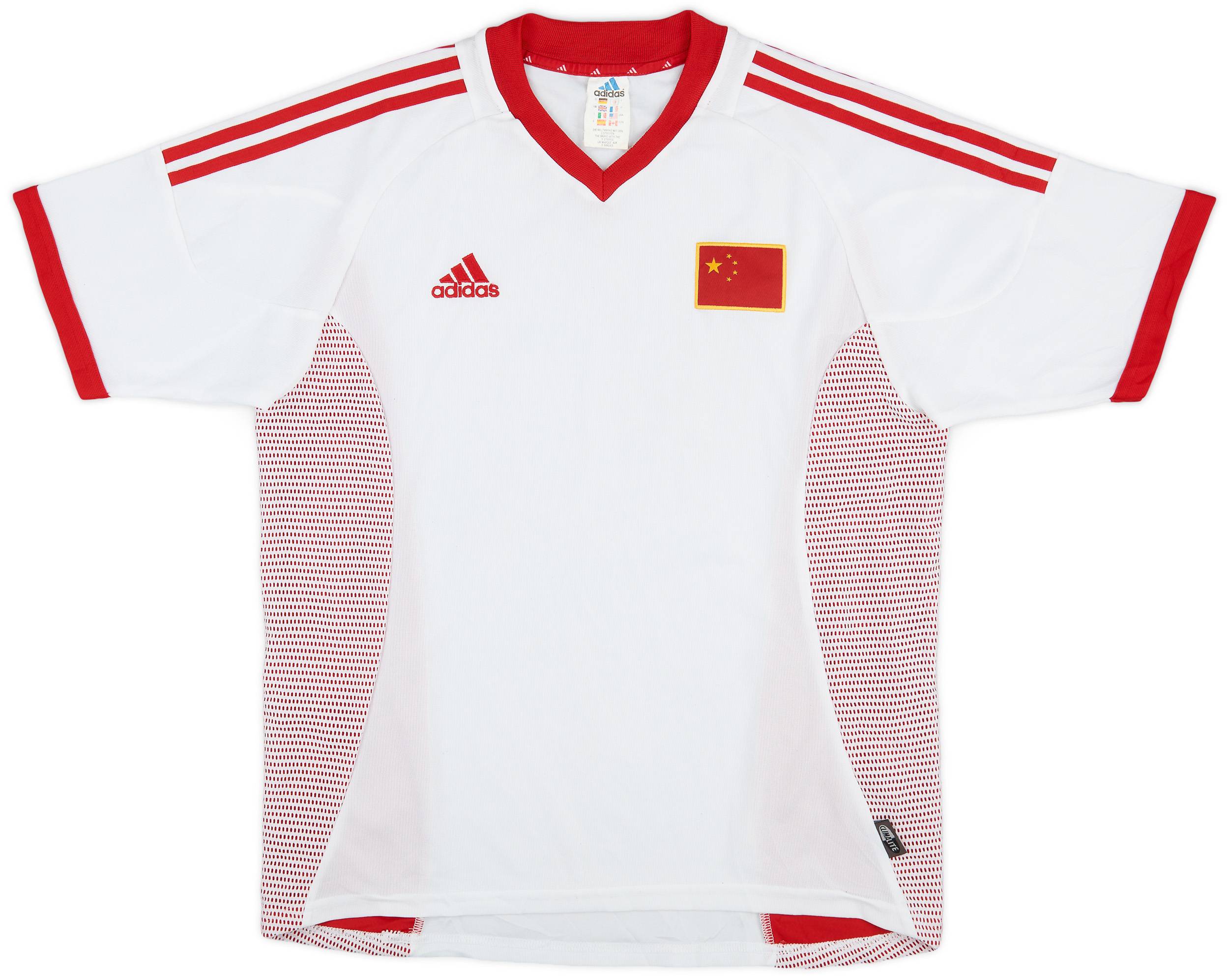 2002 04 China Away Shirt 9 10 XL