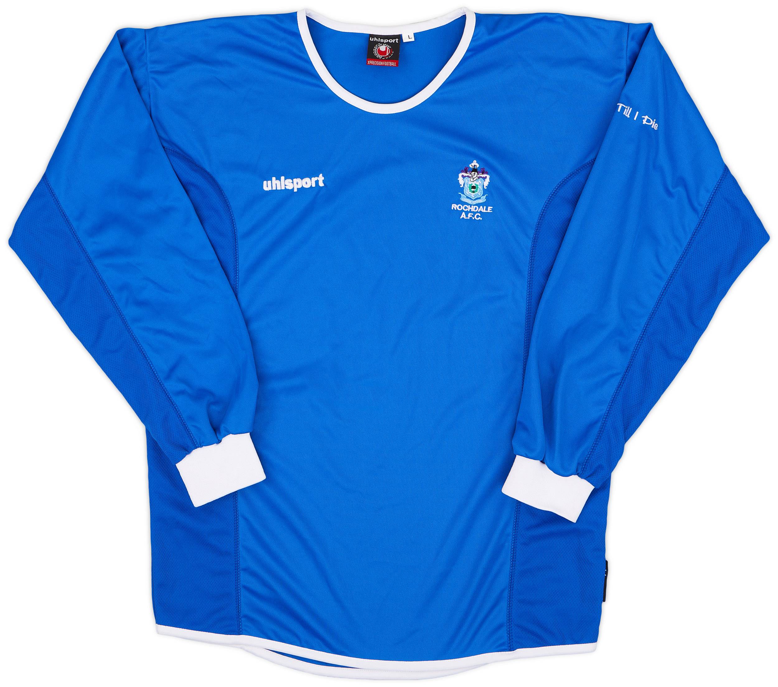 2004-05 Rochdale Home L/S Shirt - 9/10 - (L)