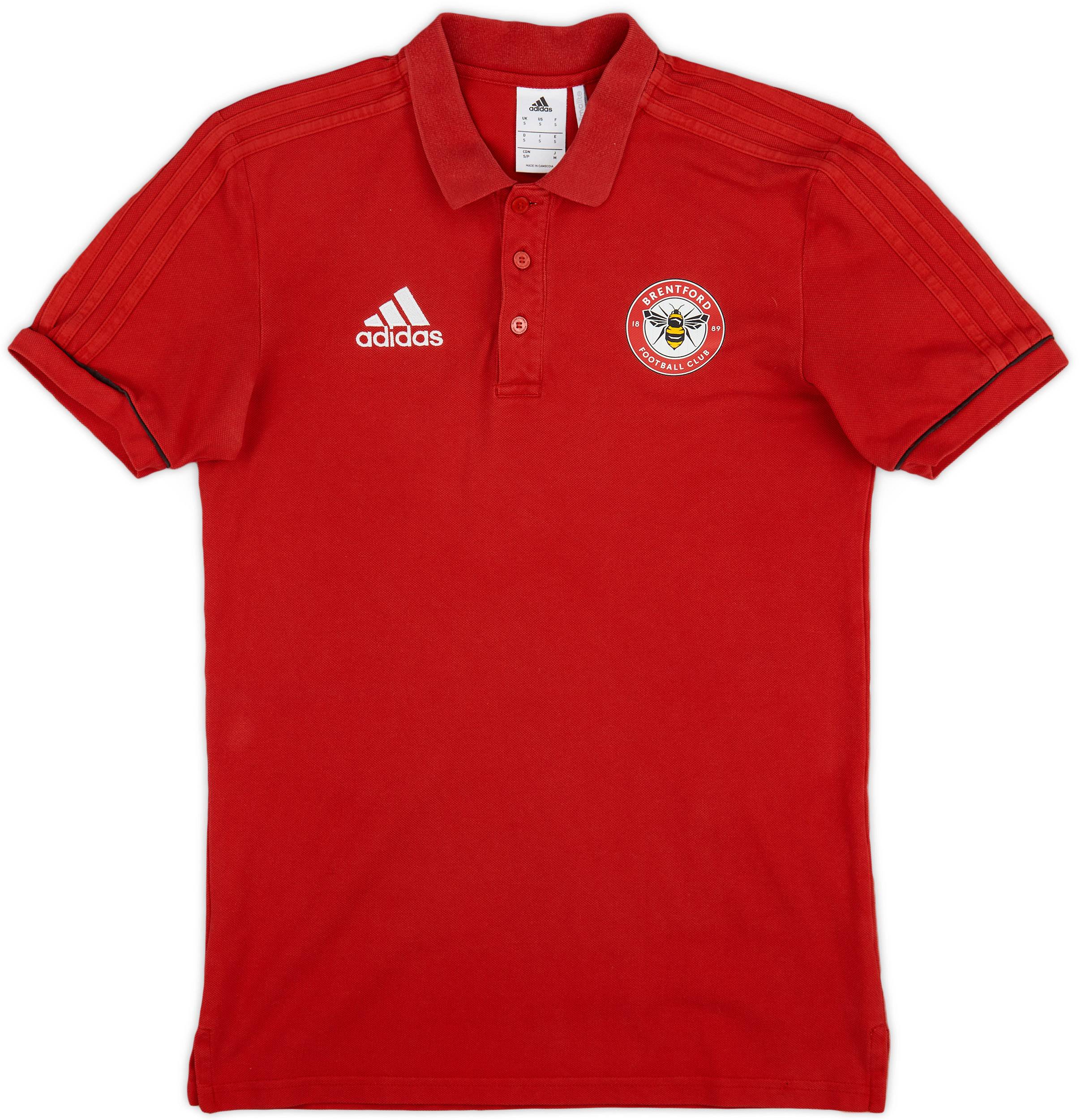 2017 18 Brentford adidas Polo Shirt 8 10 S