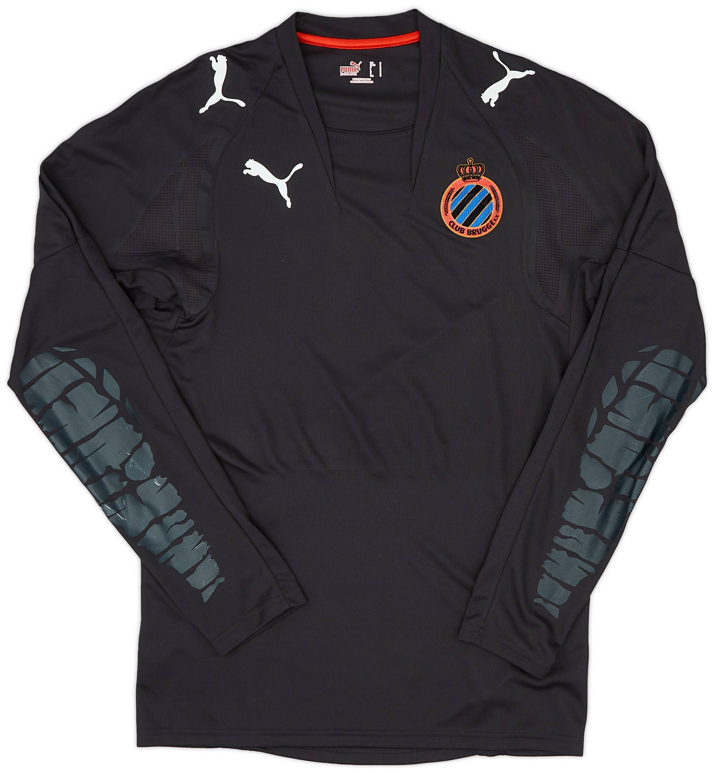 2007-08 Club Brugge Player Issue Third L/S Shirt - 8/10 - (S)