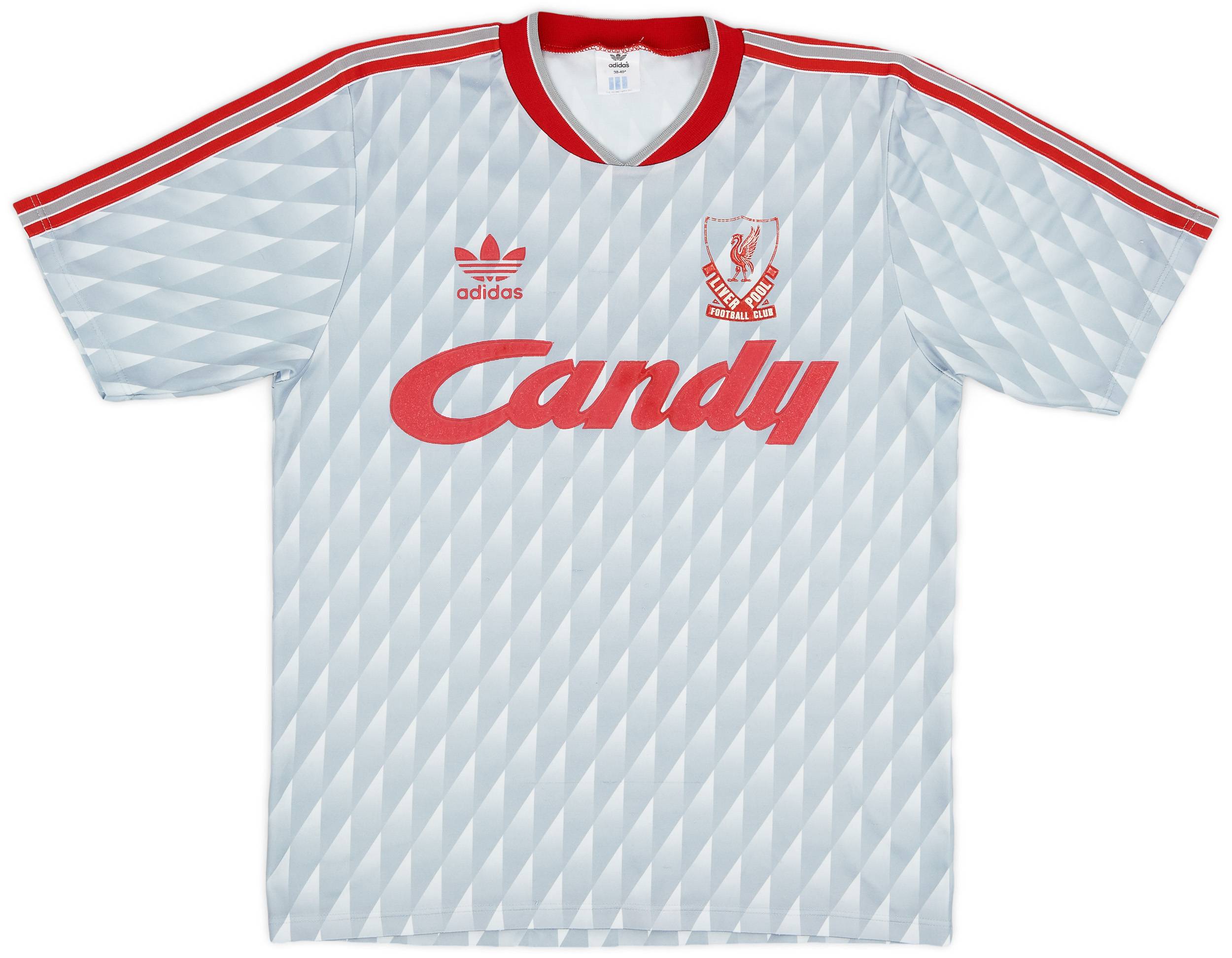 1989 91 Liverpool Away Shirt 6 10 M