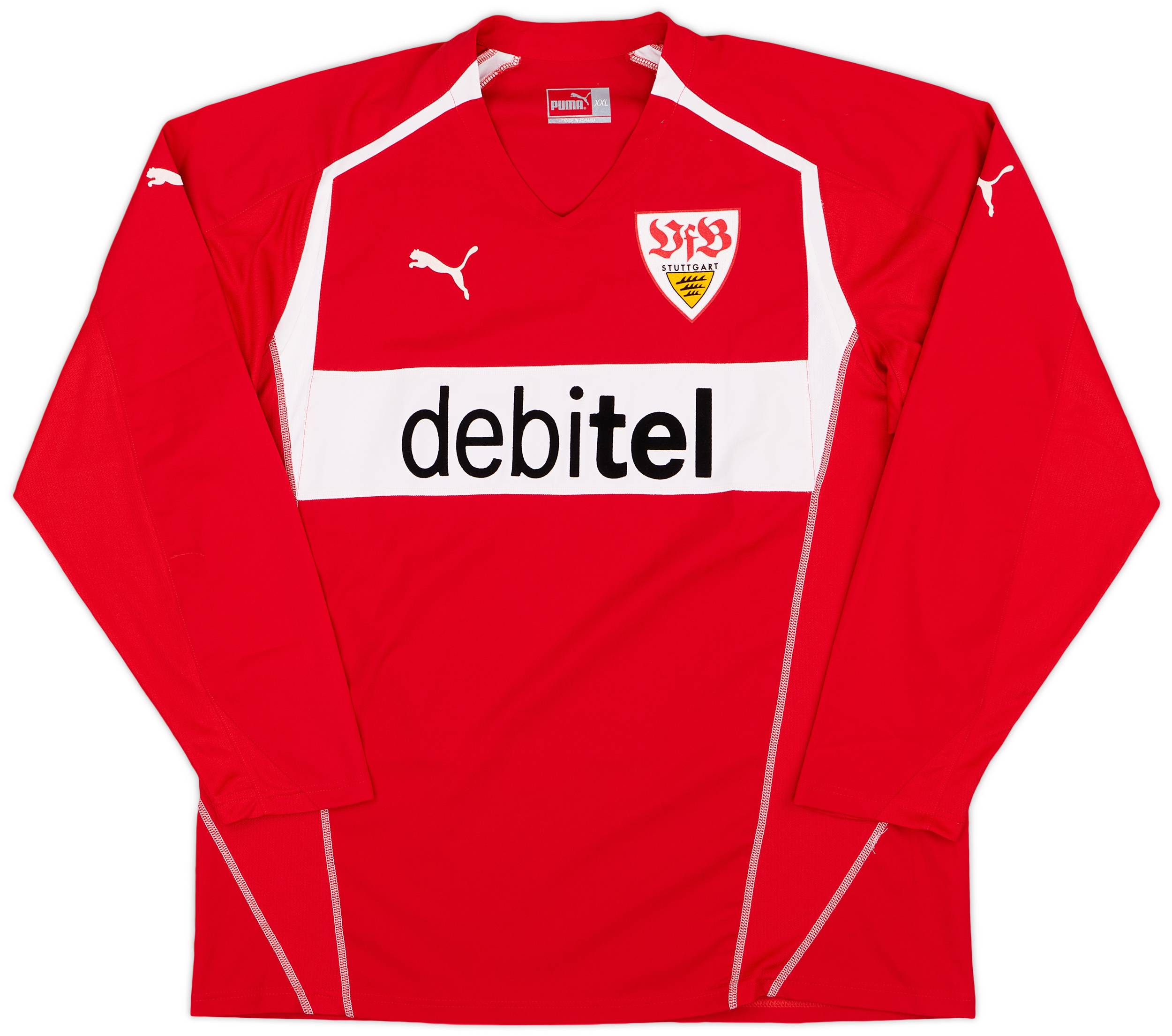 2004-05 Stuttgart Away L/S Shirt - 8/10 - (XXL)