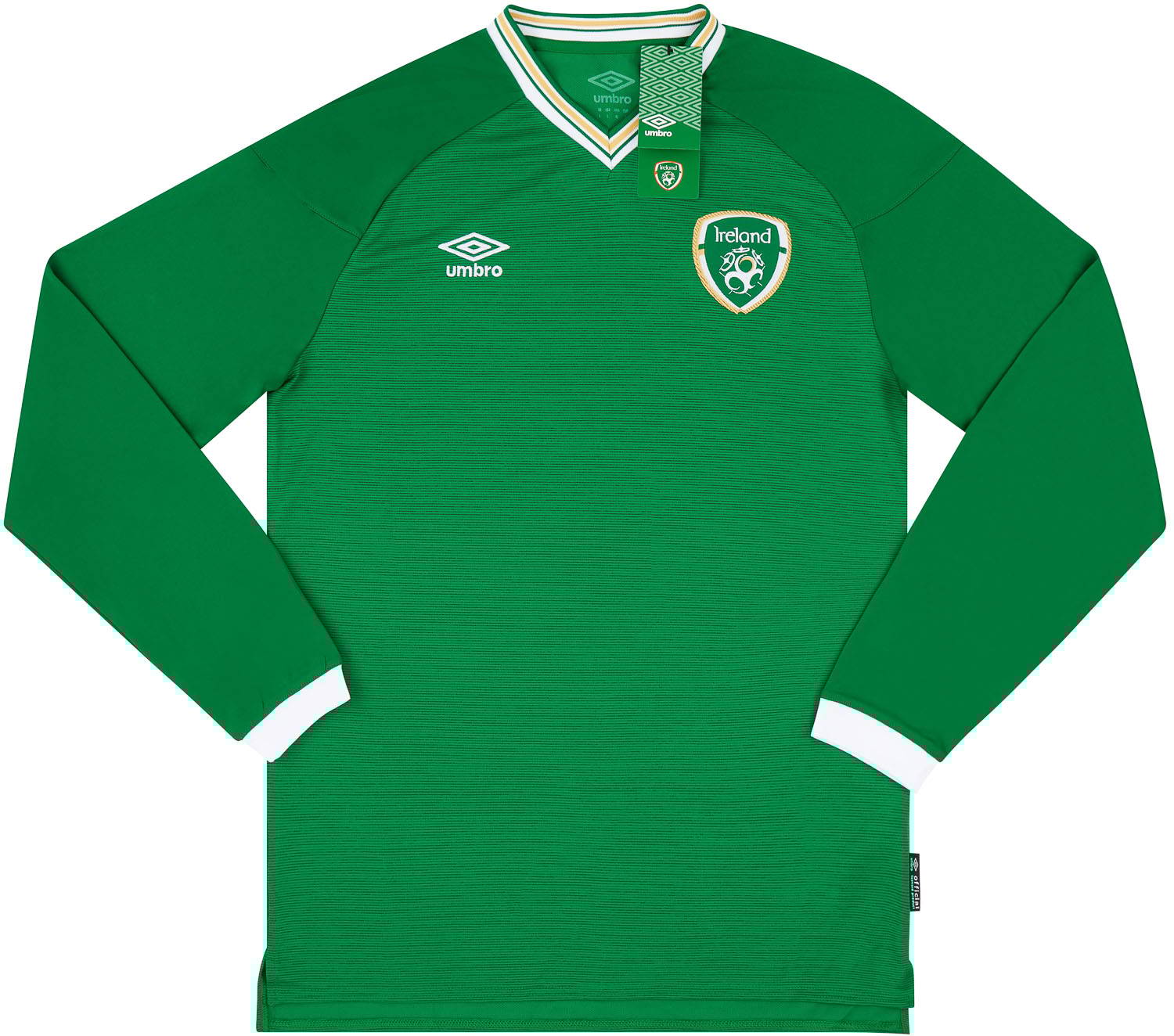 2020-21 Ireland Home L/S Shirt