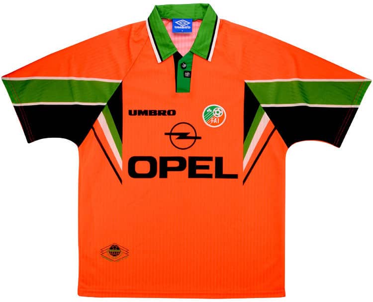 アイルランド　１９９７ AWAY Ireland 1997 Away Football Shirt Soccer Jersey Size Youth Y