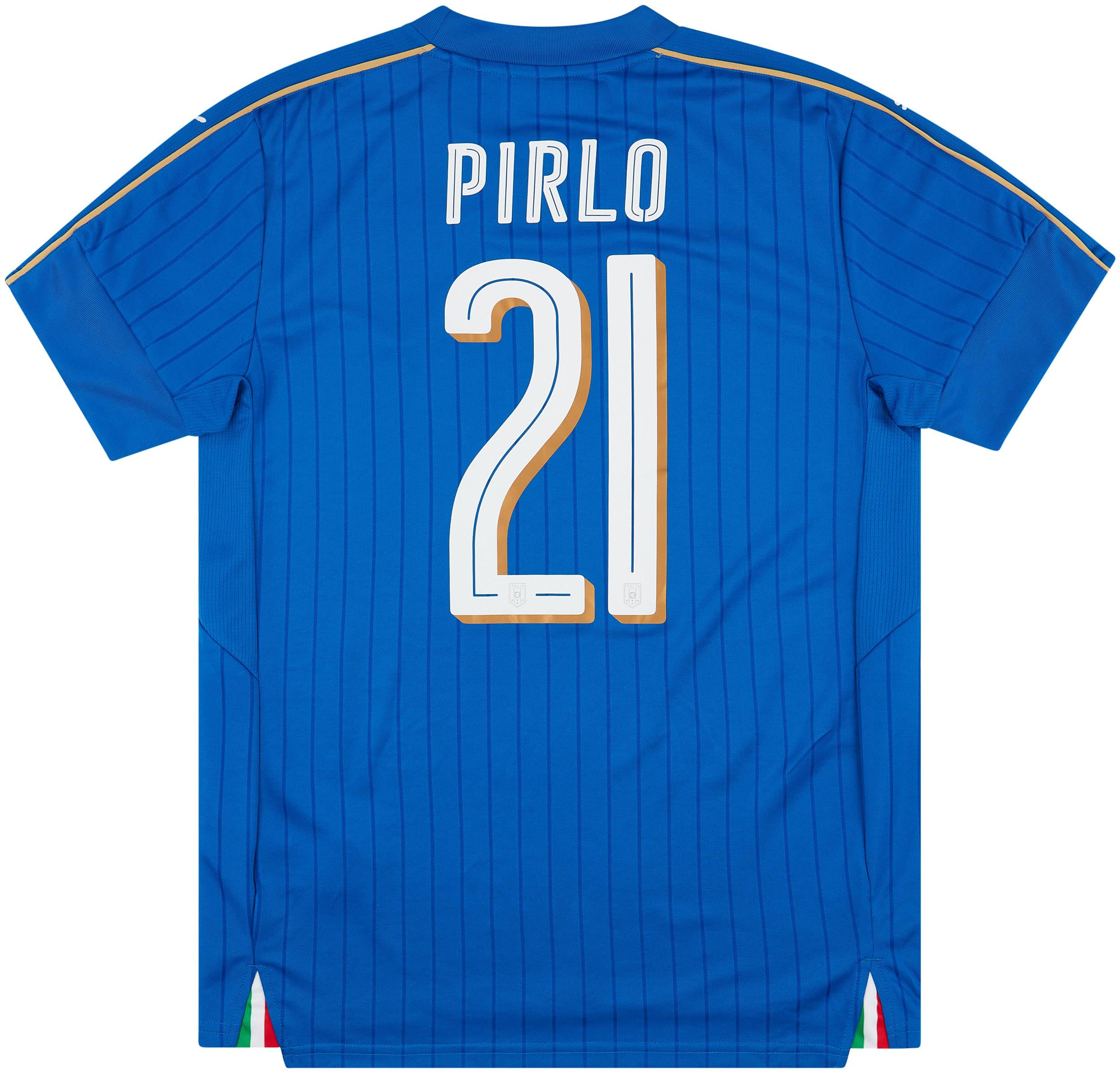 2016-17 Italy Home Shirt Pirlo #21