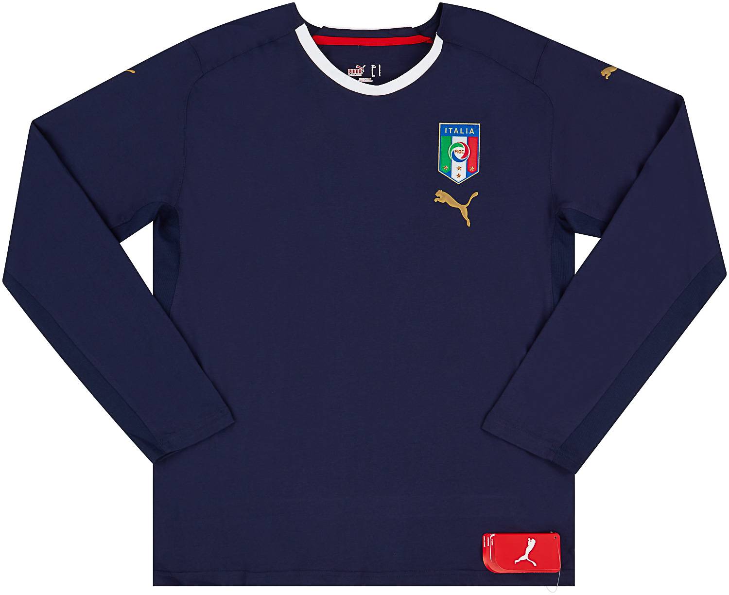 2007-08 Italy Puma Training L/S Shirt - NEW