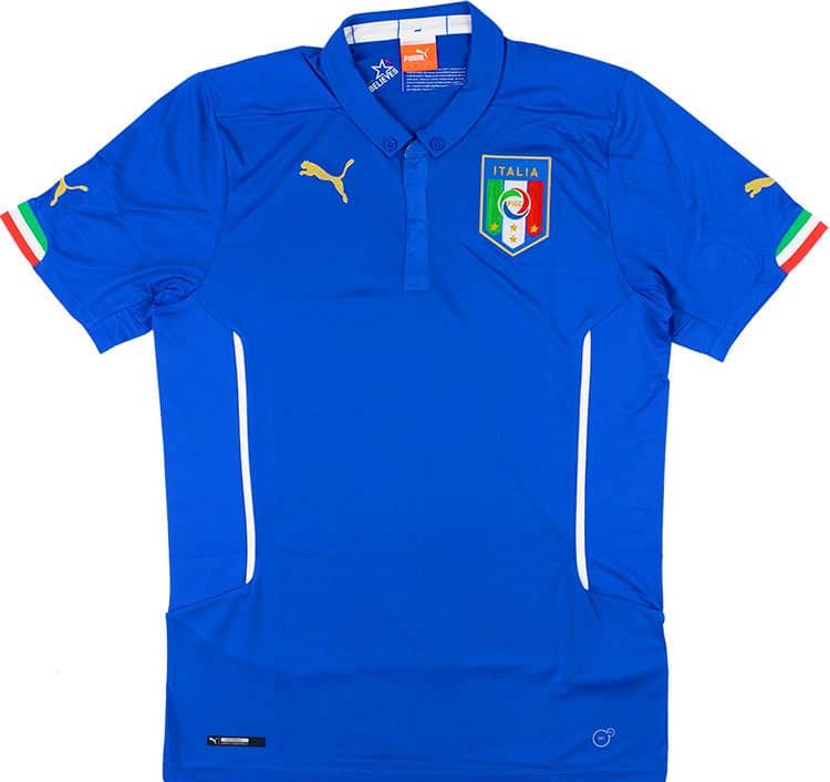 2014-15 Italy Home Shirt - 6/10 - (XL)