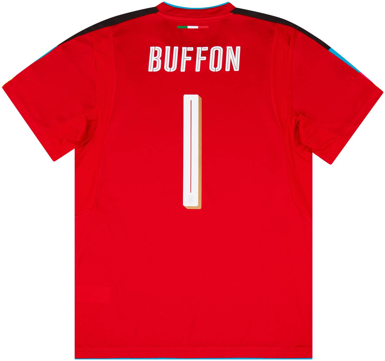 2016-17 Italy GK Third S/S Shirt Buffon #1 - NEW