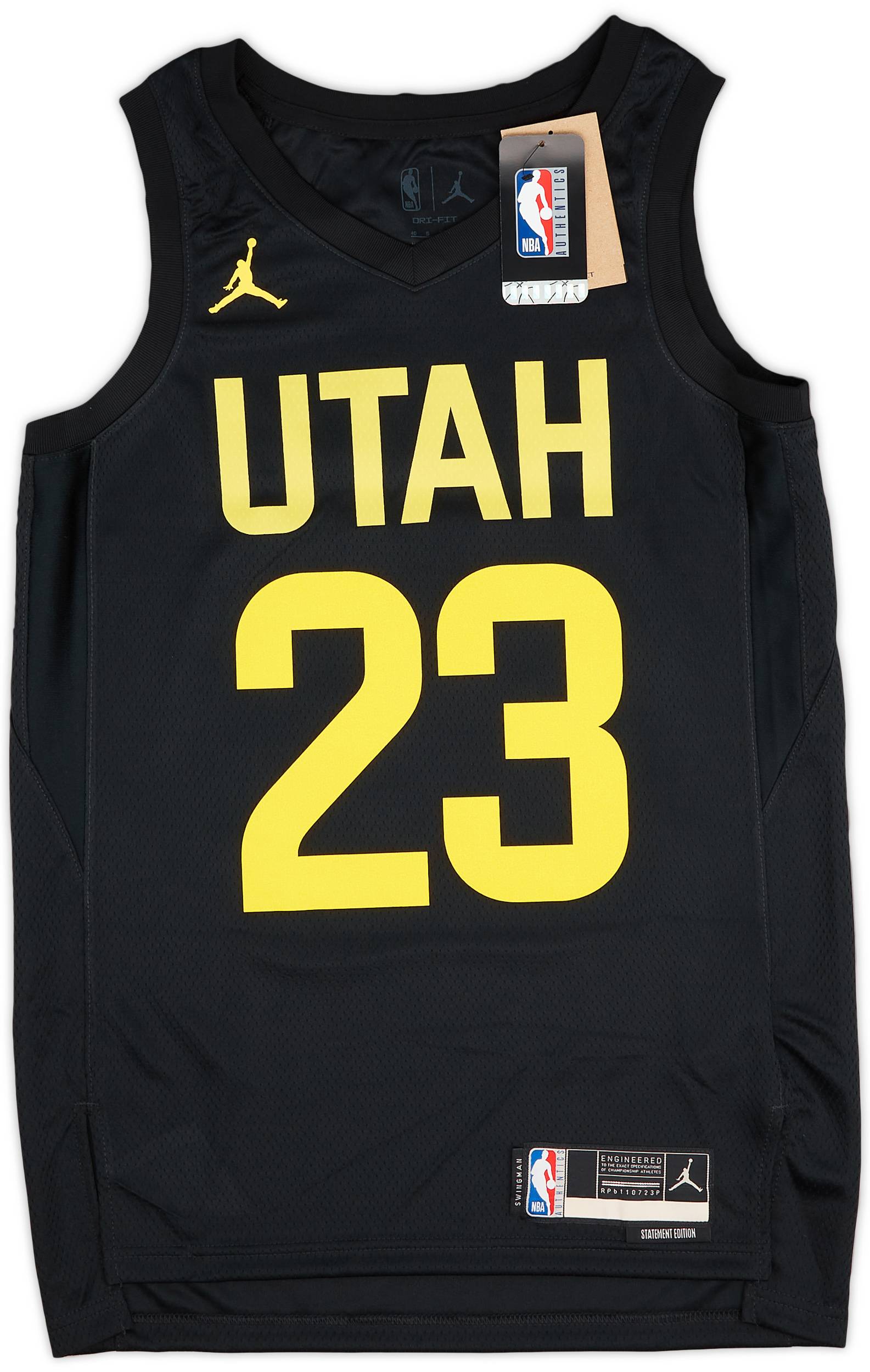 2022 23 Utah Jazz Markkanen 23 Jordan Swingman Alternate Jersey S