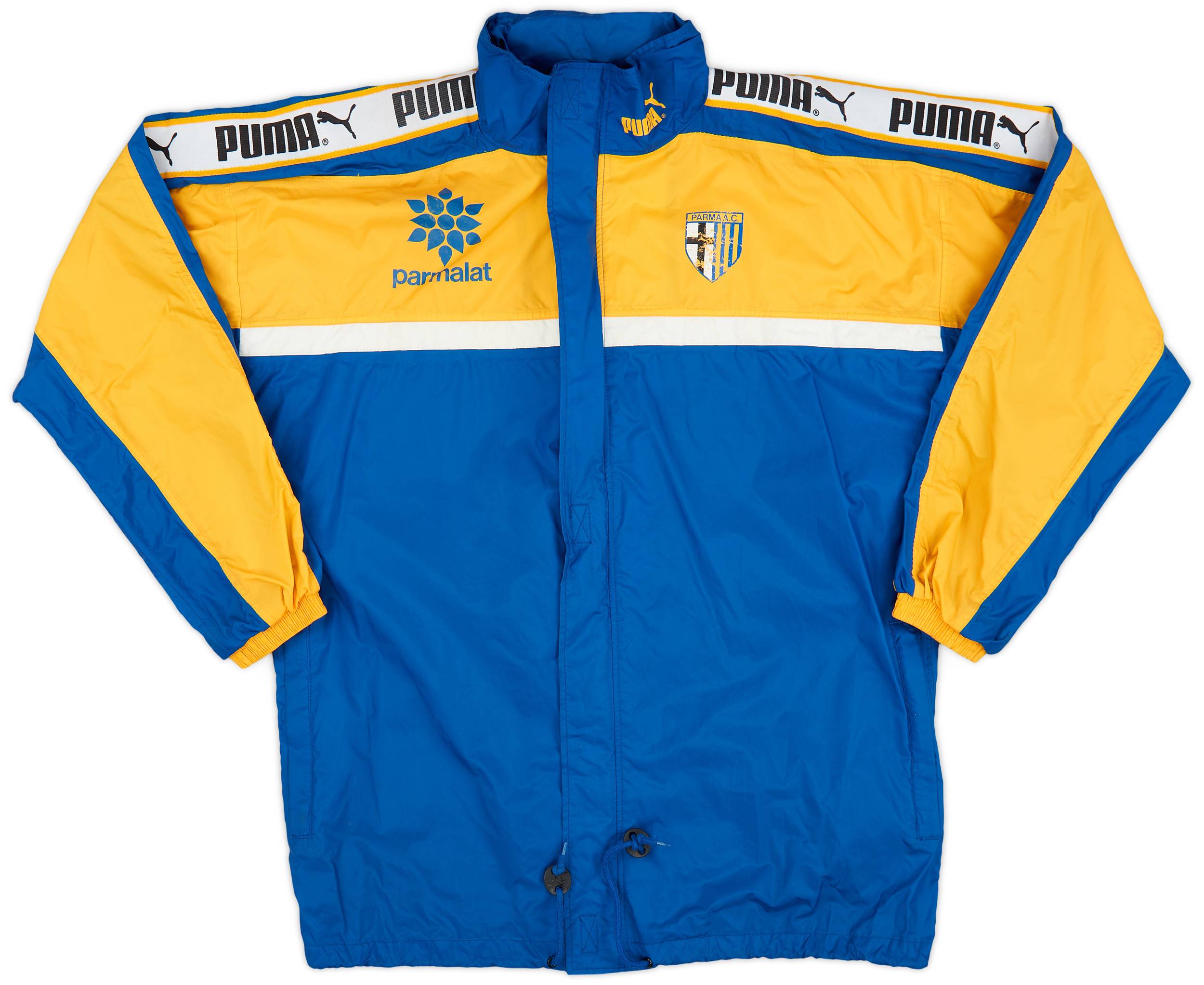 1995 97 Parma Puma Hooded Rain Jacket 6 10 M