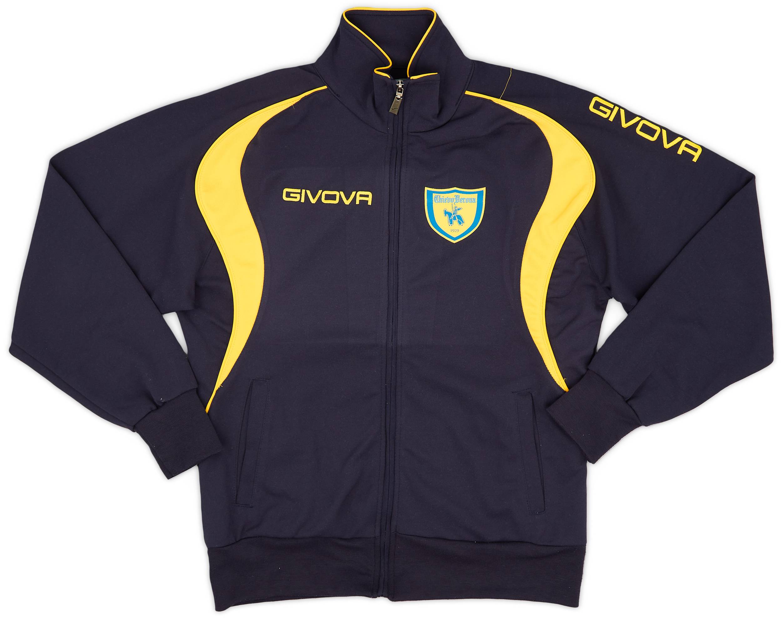 2009-10 Chievo Verona Givova Track Jacket - 7/10 - (S)