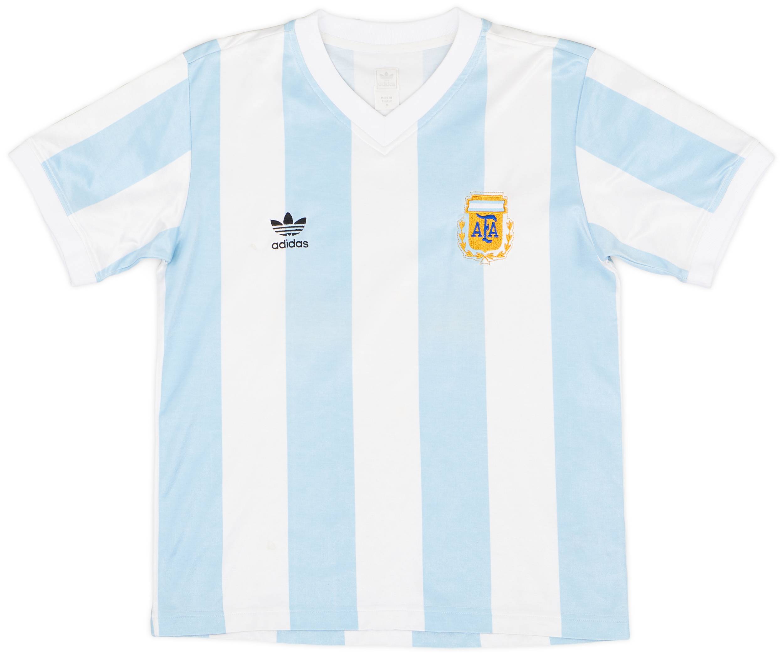 2002 Argentina adidas Retro 1990 Home Shirt 10 7 10 M