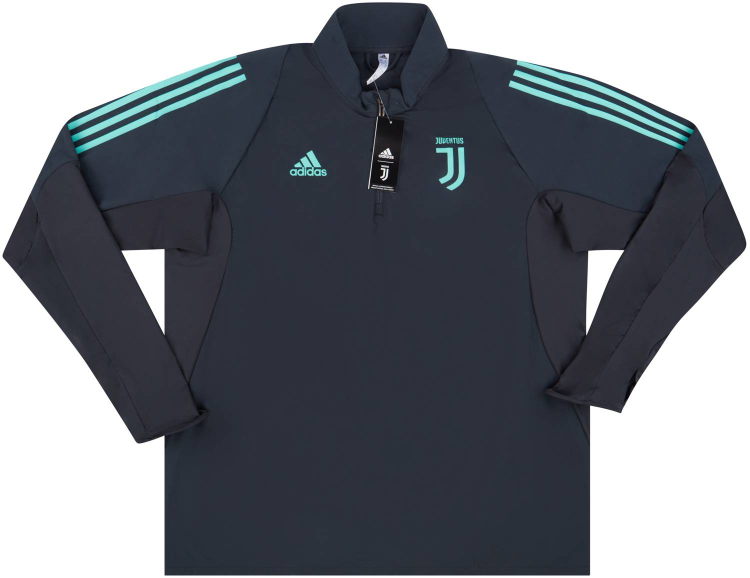 2020-21 Juventus adidas 1/2 Zip Training Top