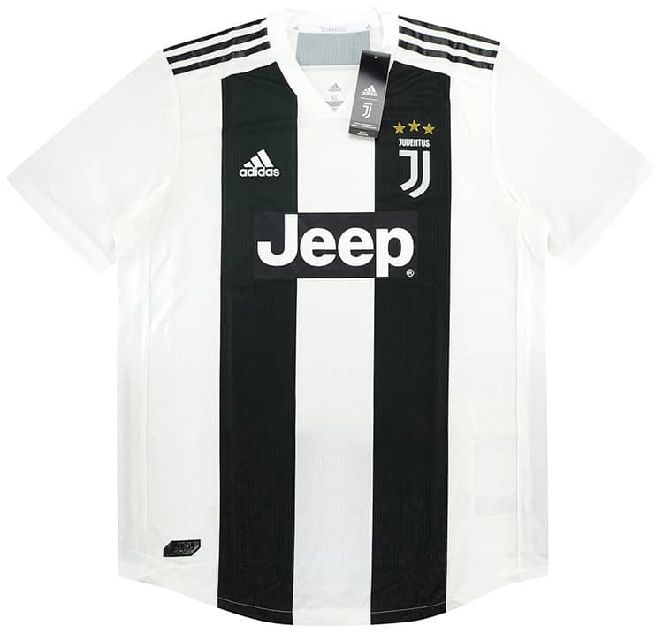 2018 19 Juventus Authentic Home Shirt XXL