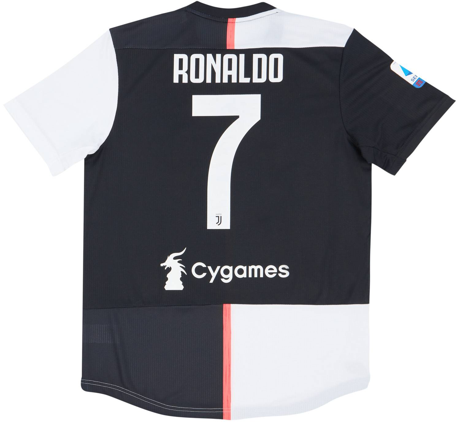 2019-20 Juventus Player Issue Domestic Home Shirt Ronaldo #7