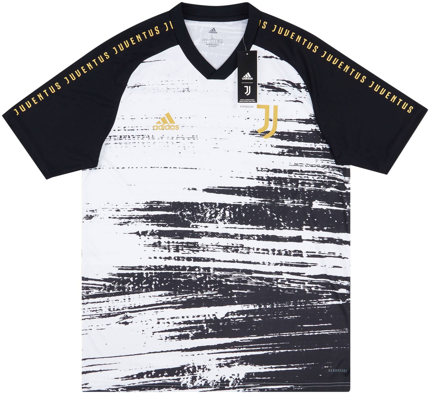 2020-21 Juventus adidas Pre-Match Training Shirt - NEW