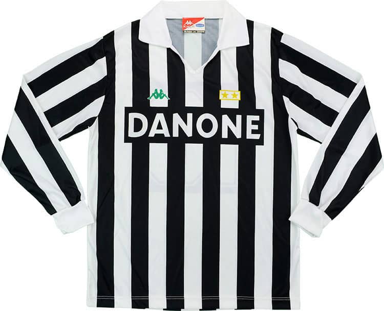 1992-94 Juventus Home L/S Shirt - 8/10 - (S)