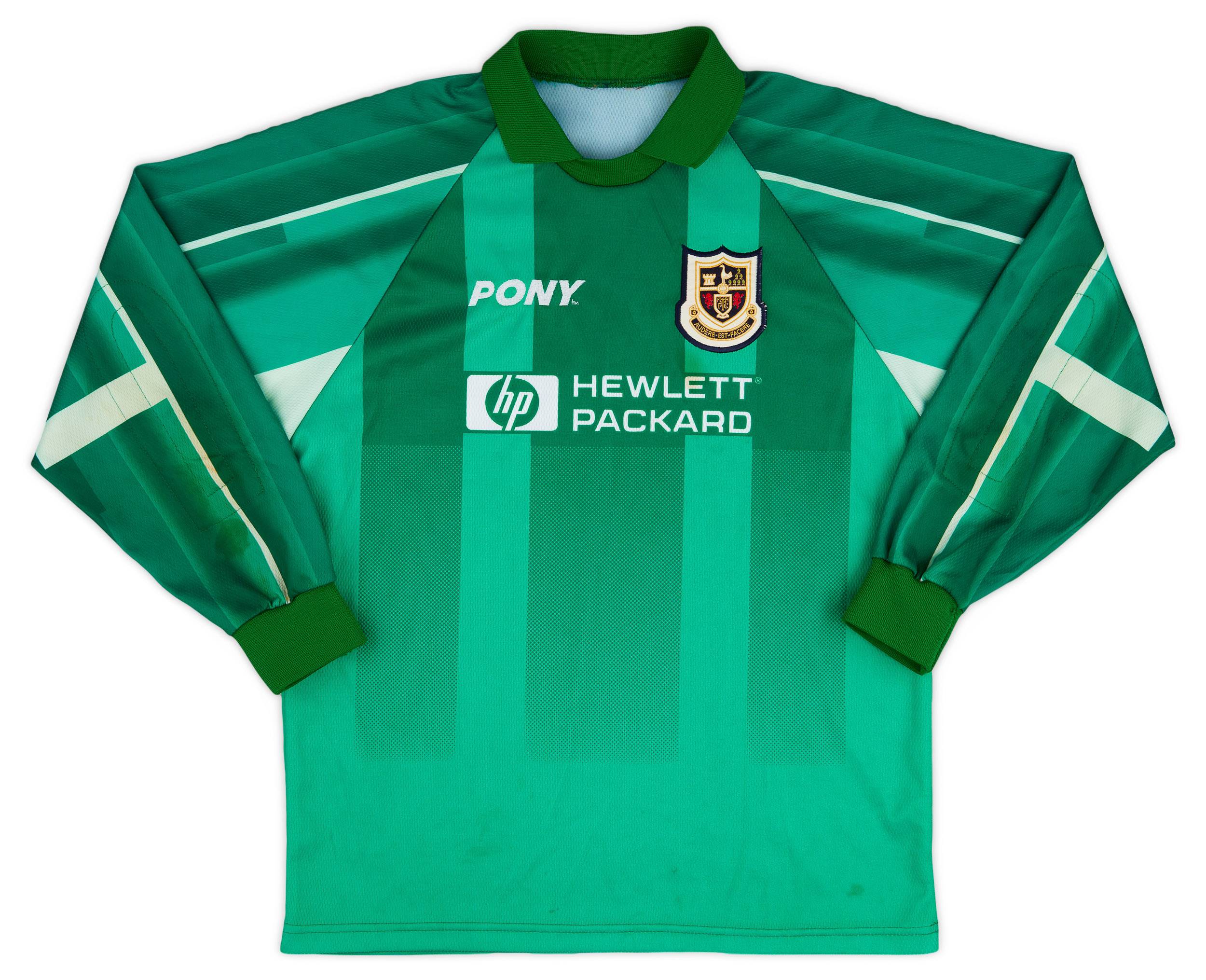 1997-99 Tottenham GK Shirt - 8/10 - (XL.Boys)