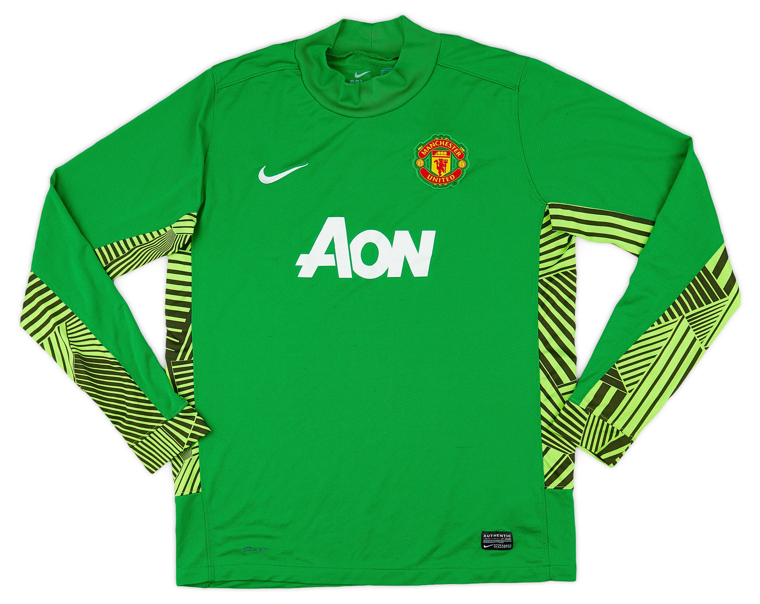2011-12 Manchester United GK Away Shirt - 7/10 - (XL.Boys)