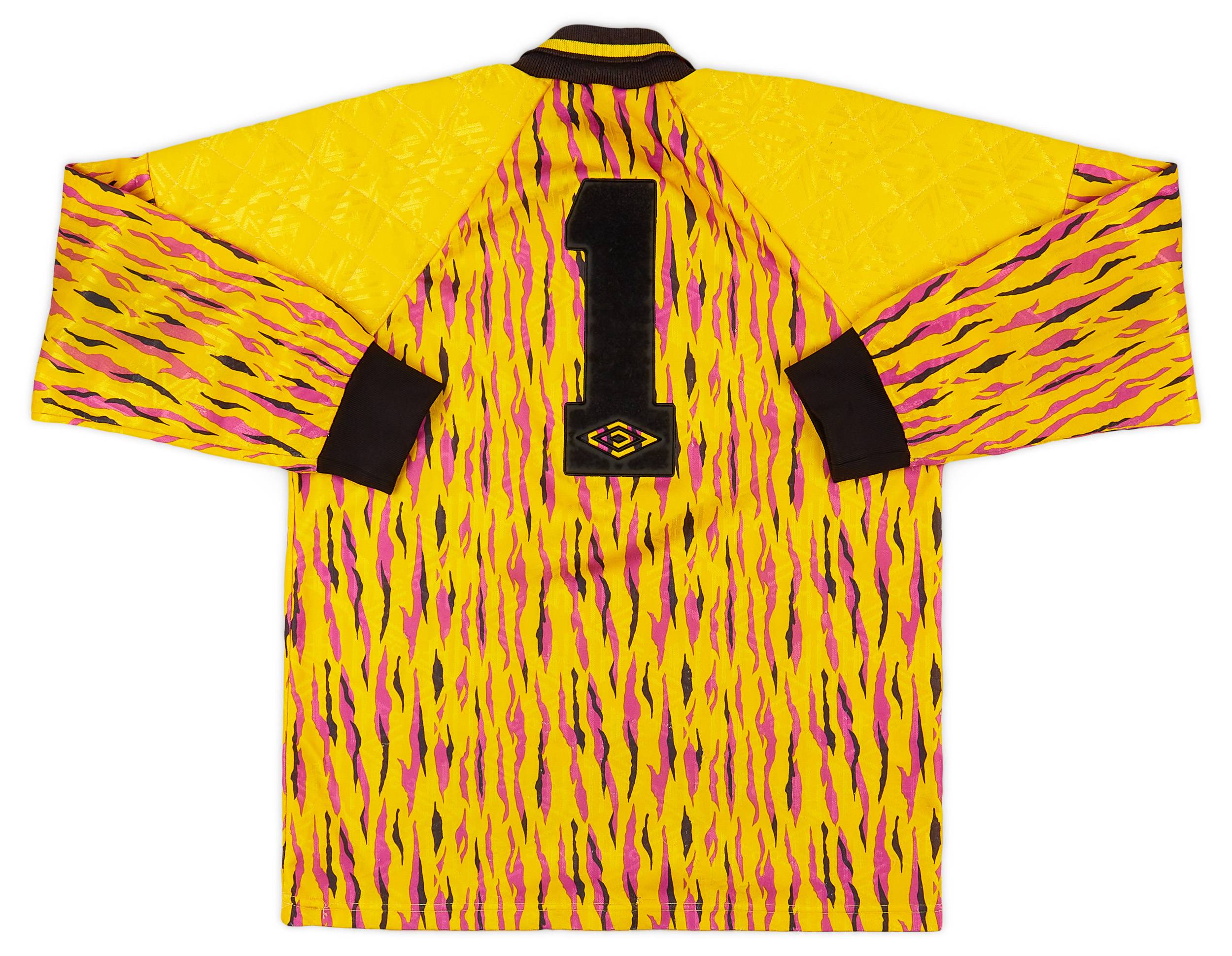 1991-93 Tottenham GK Shirt #1 - 8/10 - (XL.Boys)