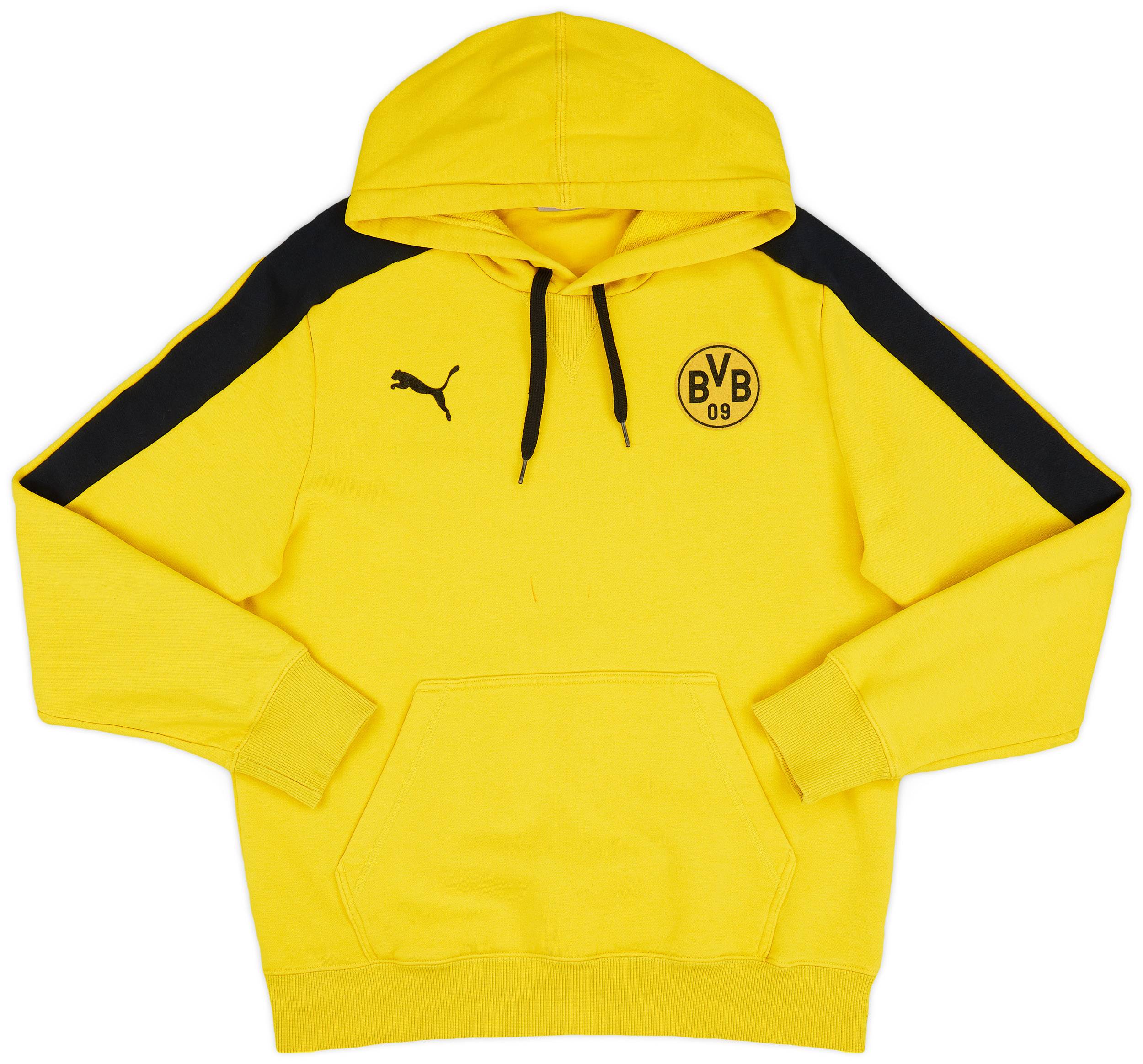 2010s Borussia Dortmund Puma Hooded Top - 6/10 - (M)