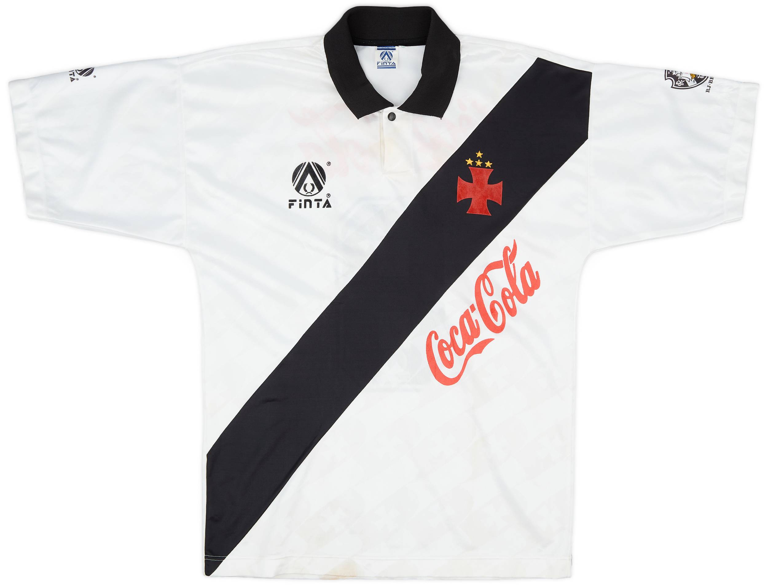 1993 Vasco da Gama Away Shirt #8 - 8/10 - (L)