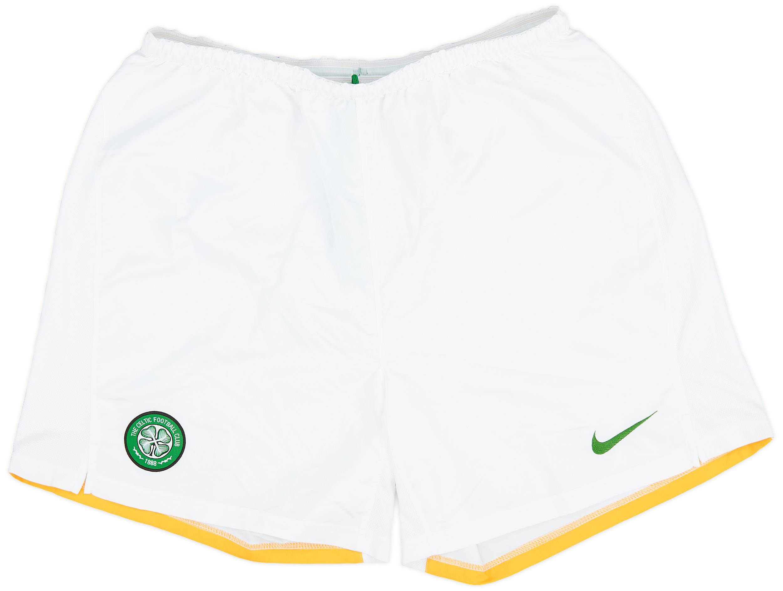 2008-09 Celtic Home Shorts - 9/10 - (XL)
