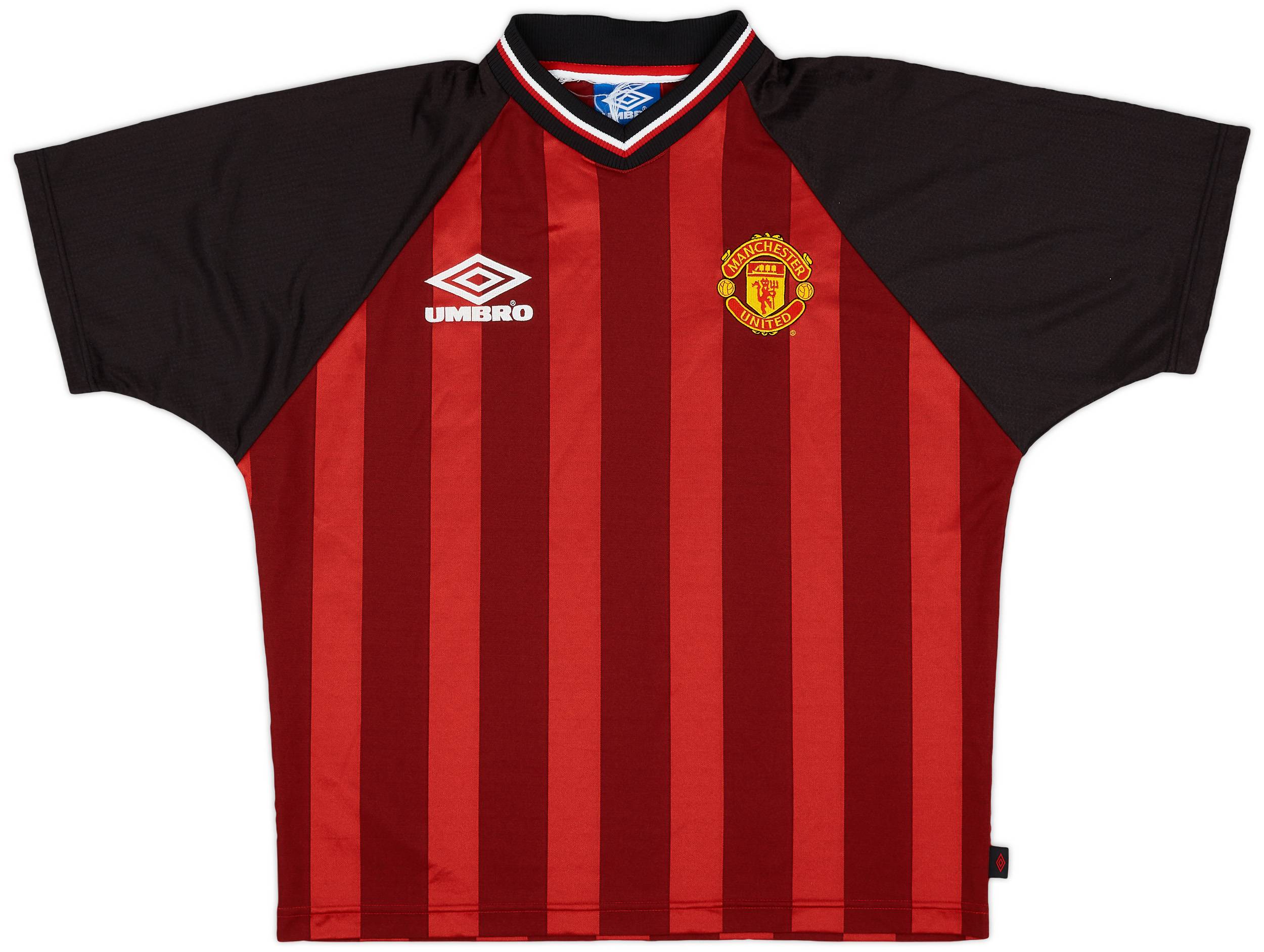 1998-99 Manchester United Umbro Training Shirt - 9/10 - (S)