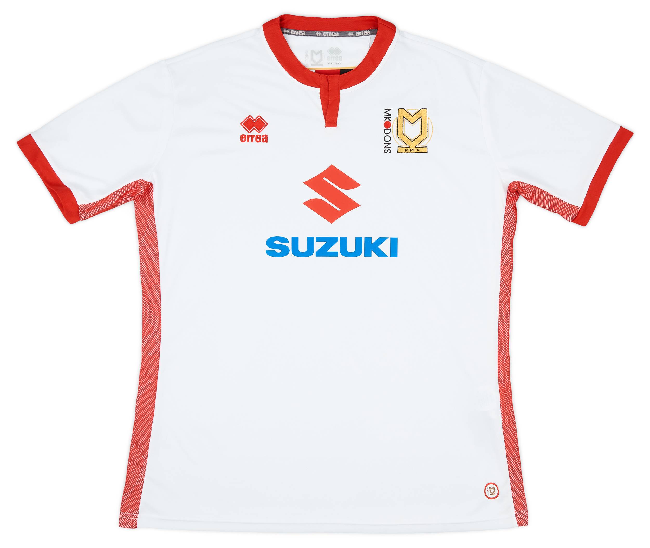 2017-18 MK Dons Home Shirt - 9/10 - (5XL)