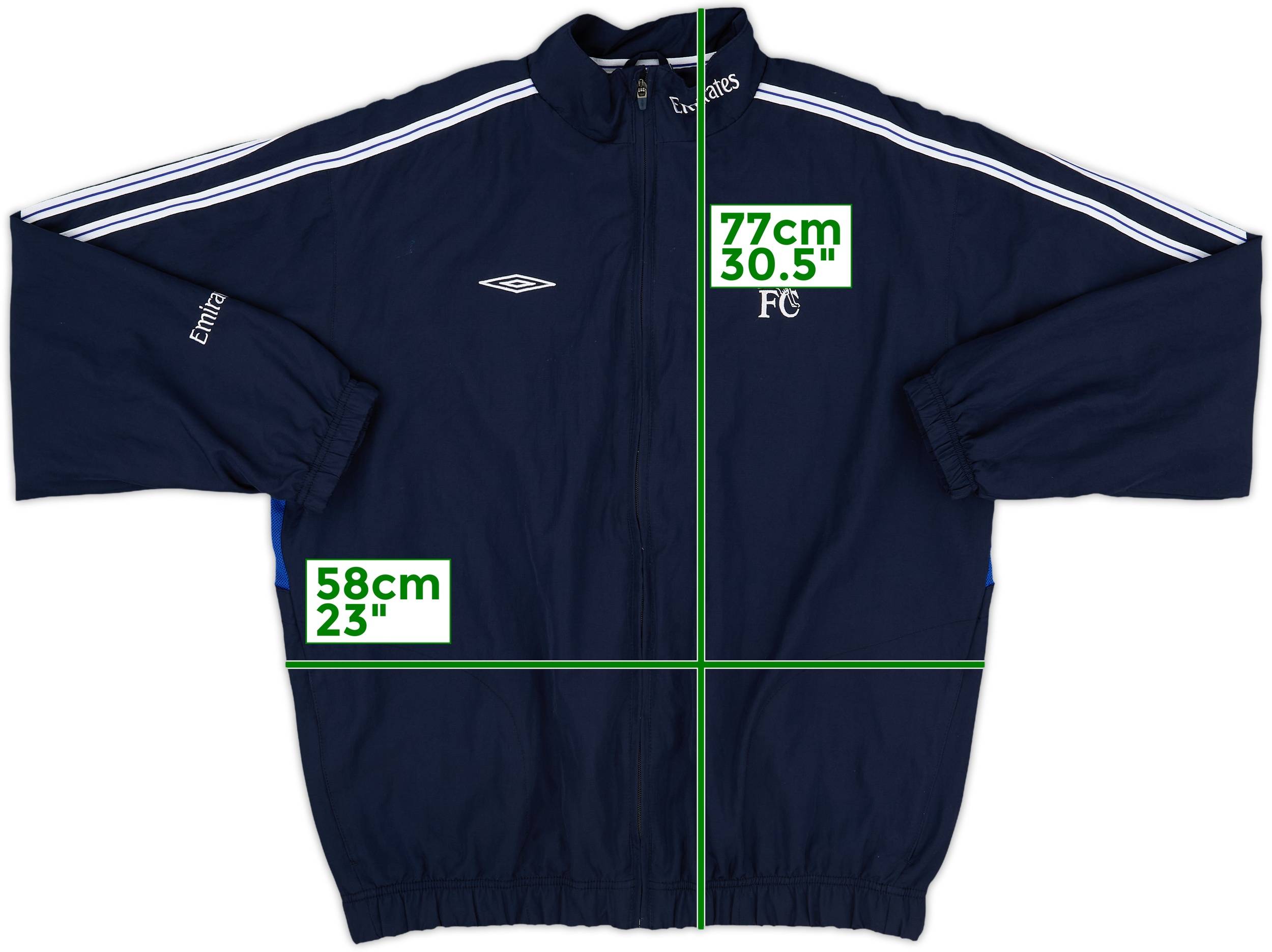 2004-05 Chelsea Umbro Track Jacket - 8/10 - (XL)