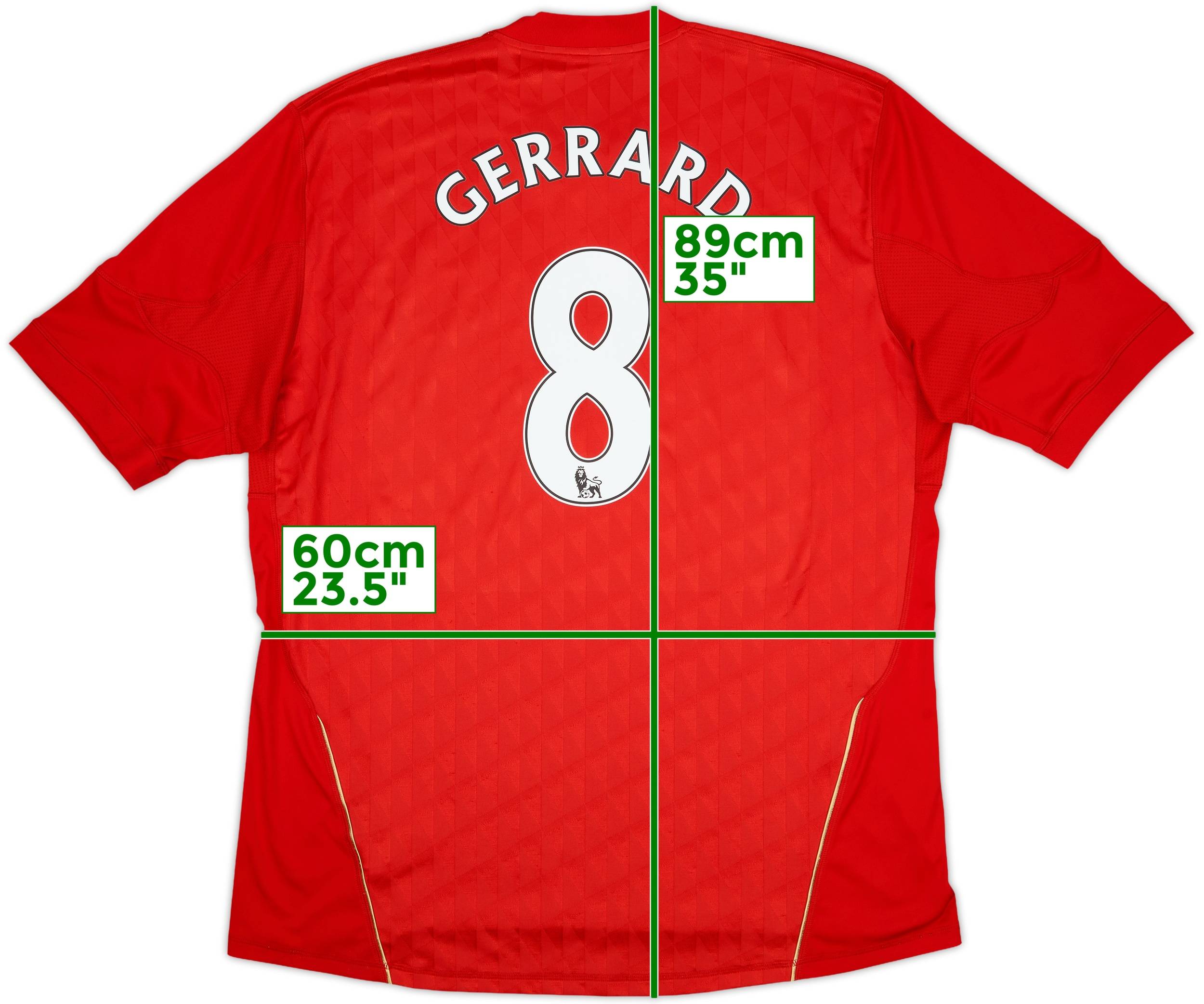 リバプール GERRARD 8 シャツ Liverpool F.C. Shirt Steven Gerrard #8 Jersey Long Sleeve