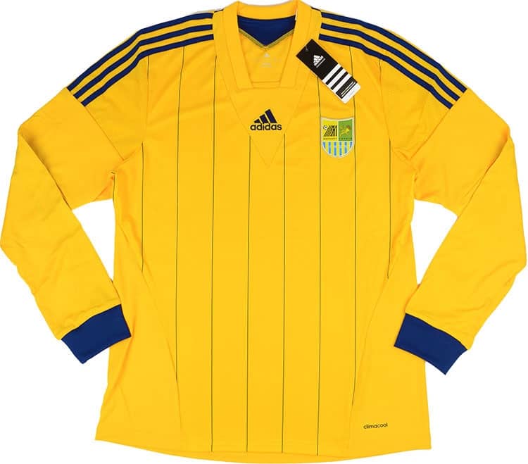 2013-14 Metalist Kharkiv Player Issue Home L/S Shirt (M)