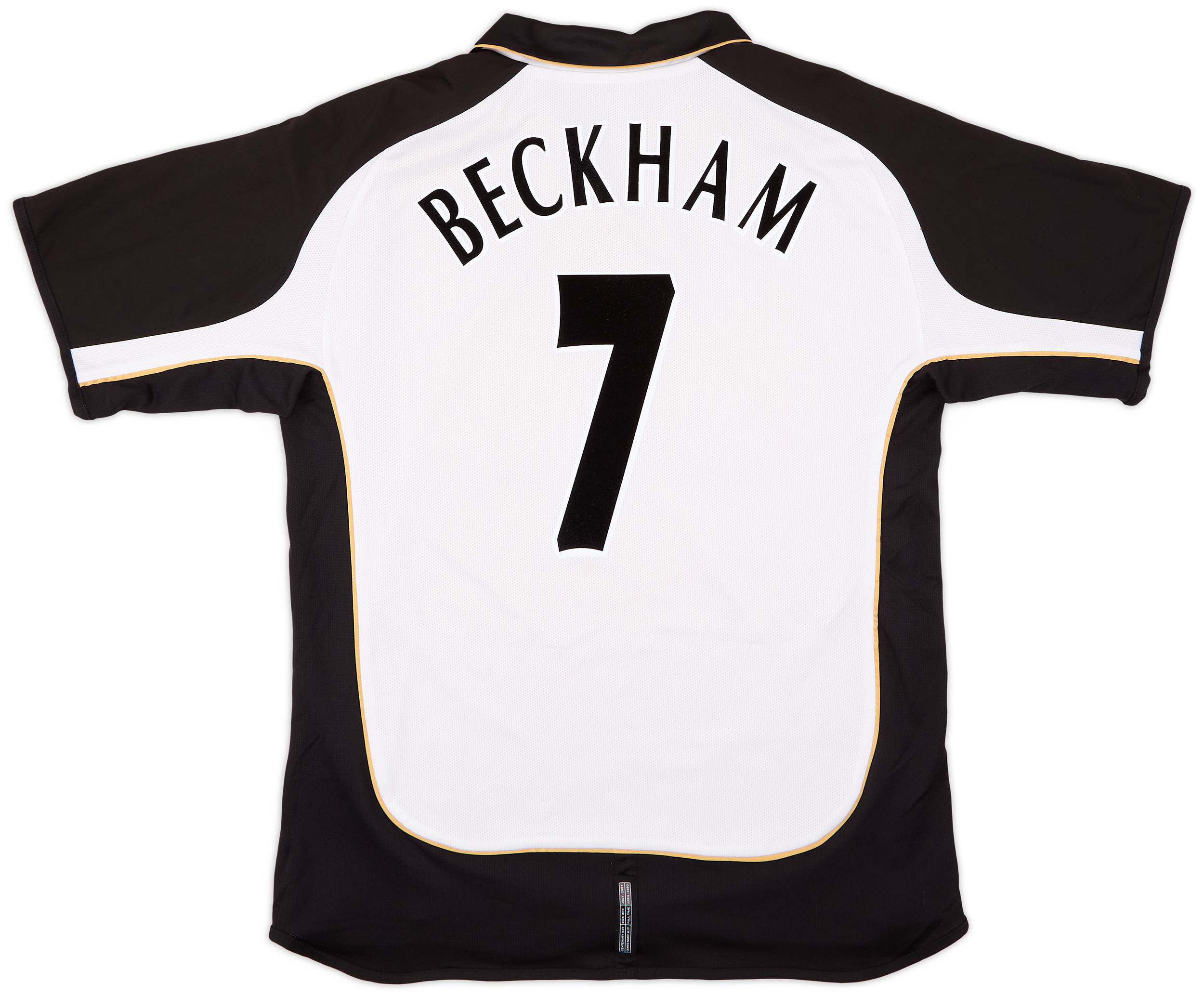 2001-02 Manchester United Centenary Away/Third Shirt Beckham #7 - 7/10 - (XL)