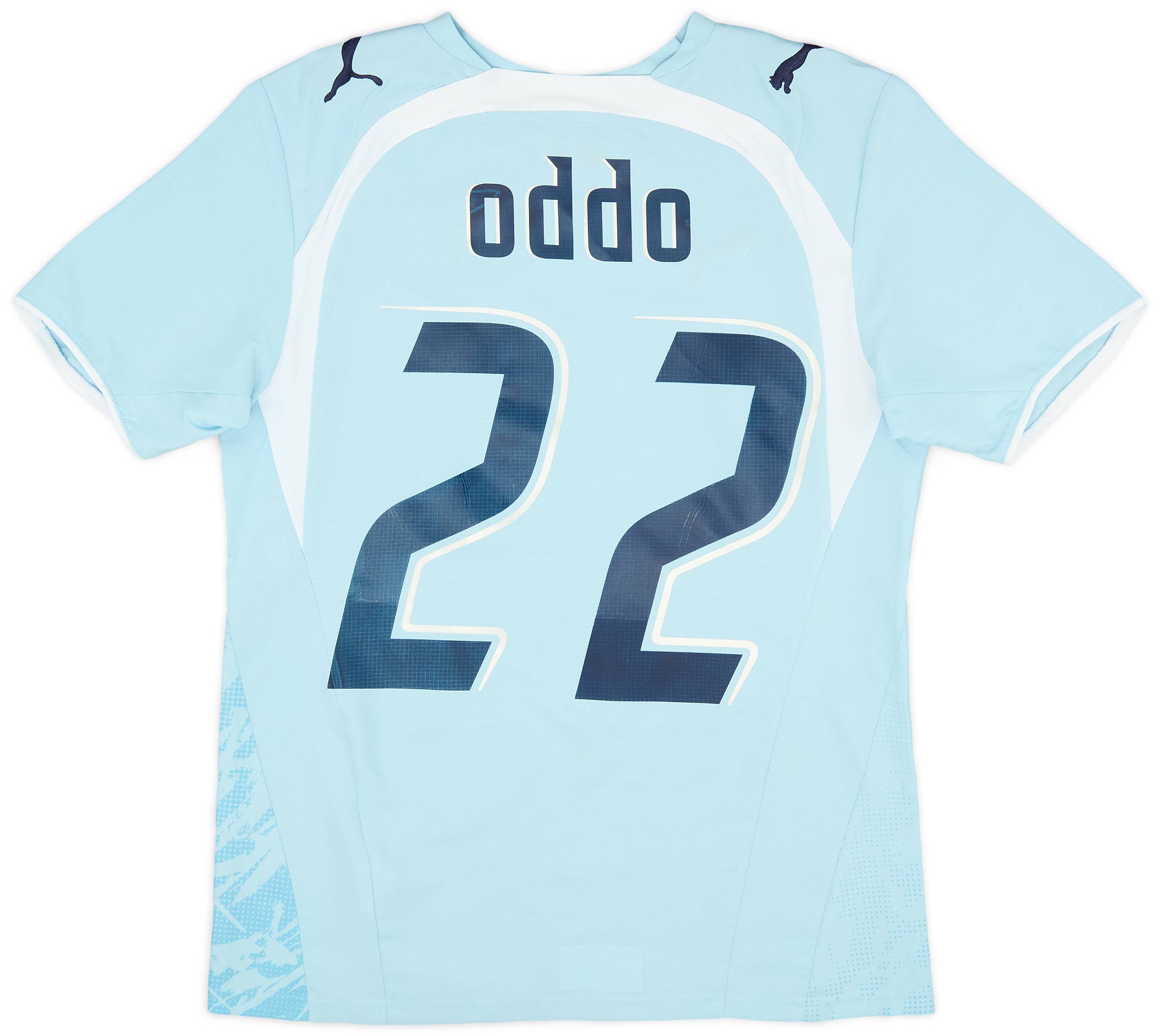 2006-07 Lazio Home Shirt Oddo #22 - 8/10 - (S)