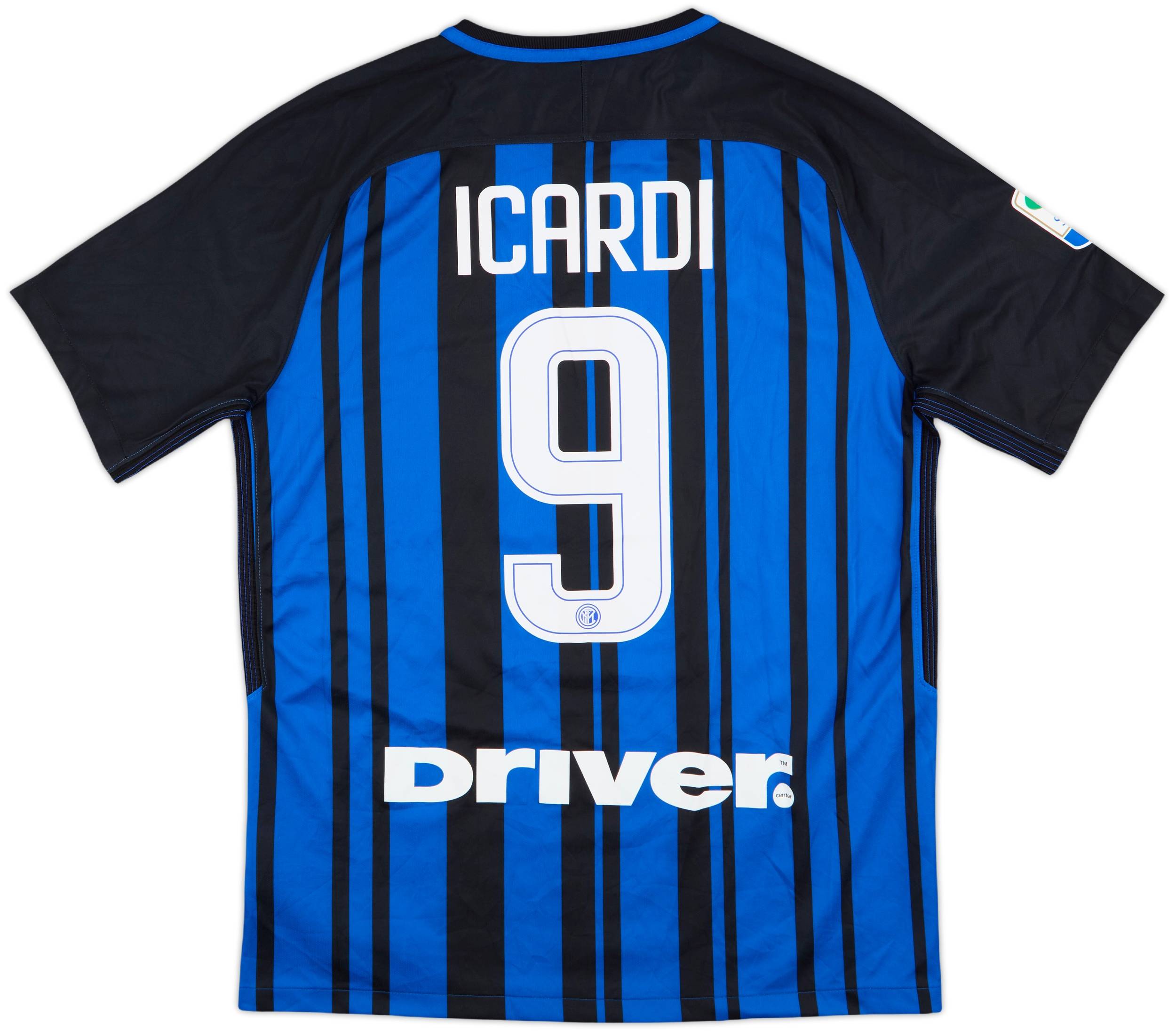 2017-18 Inter Milan Home Shirt Icardi #9 - 9/10 - (M)
