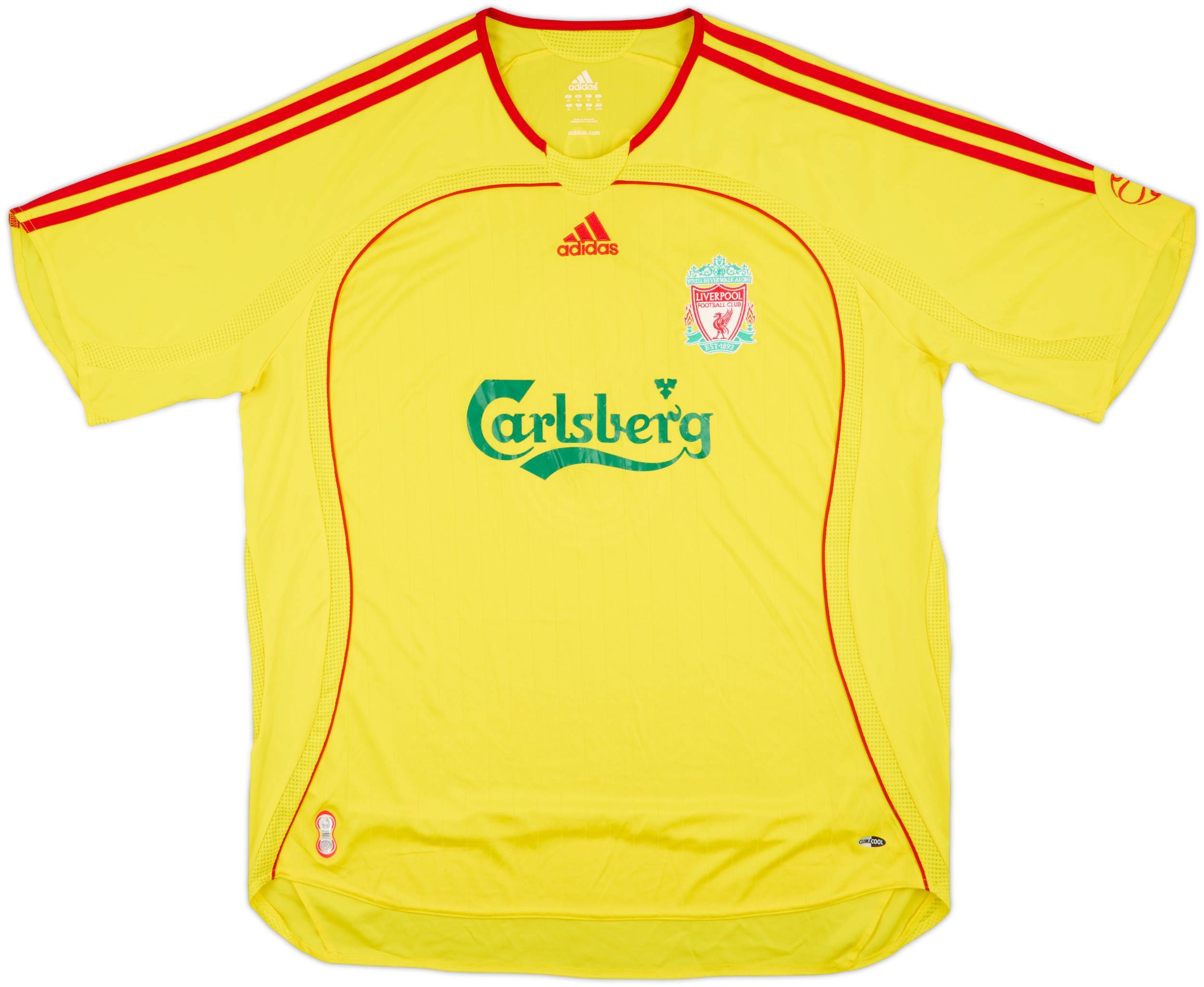 ウェア Rare LIVERPOOL 02-04 AWAY FOOTBALL SHIRT Liverpool 02/04 • Away Shirt • M • Gerrard #17 – Real